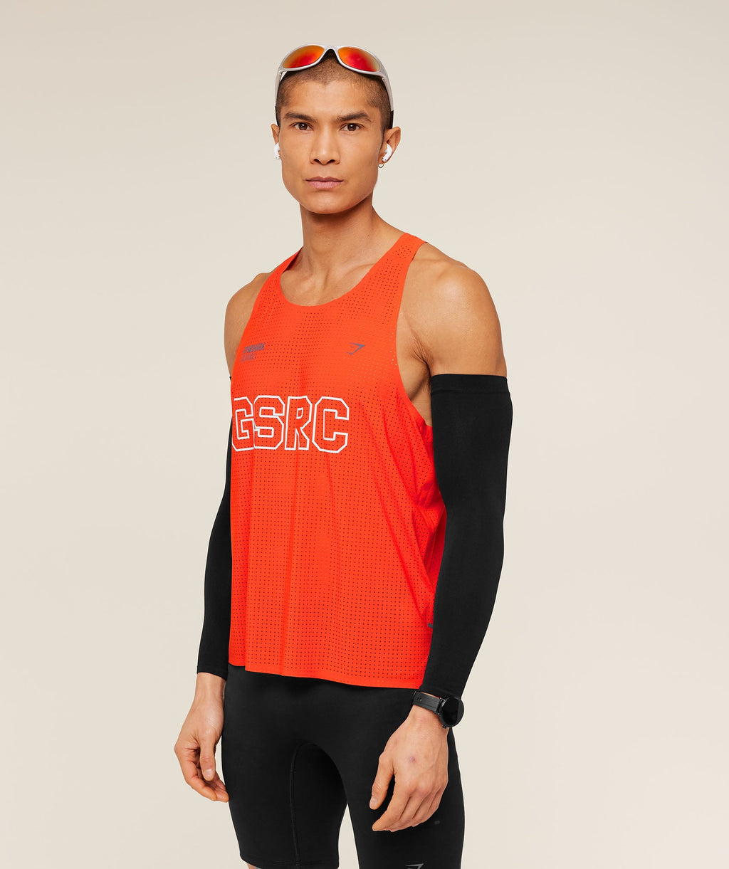 Running Elite Race Vest - Electric Orange — imagem 3