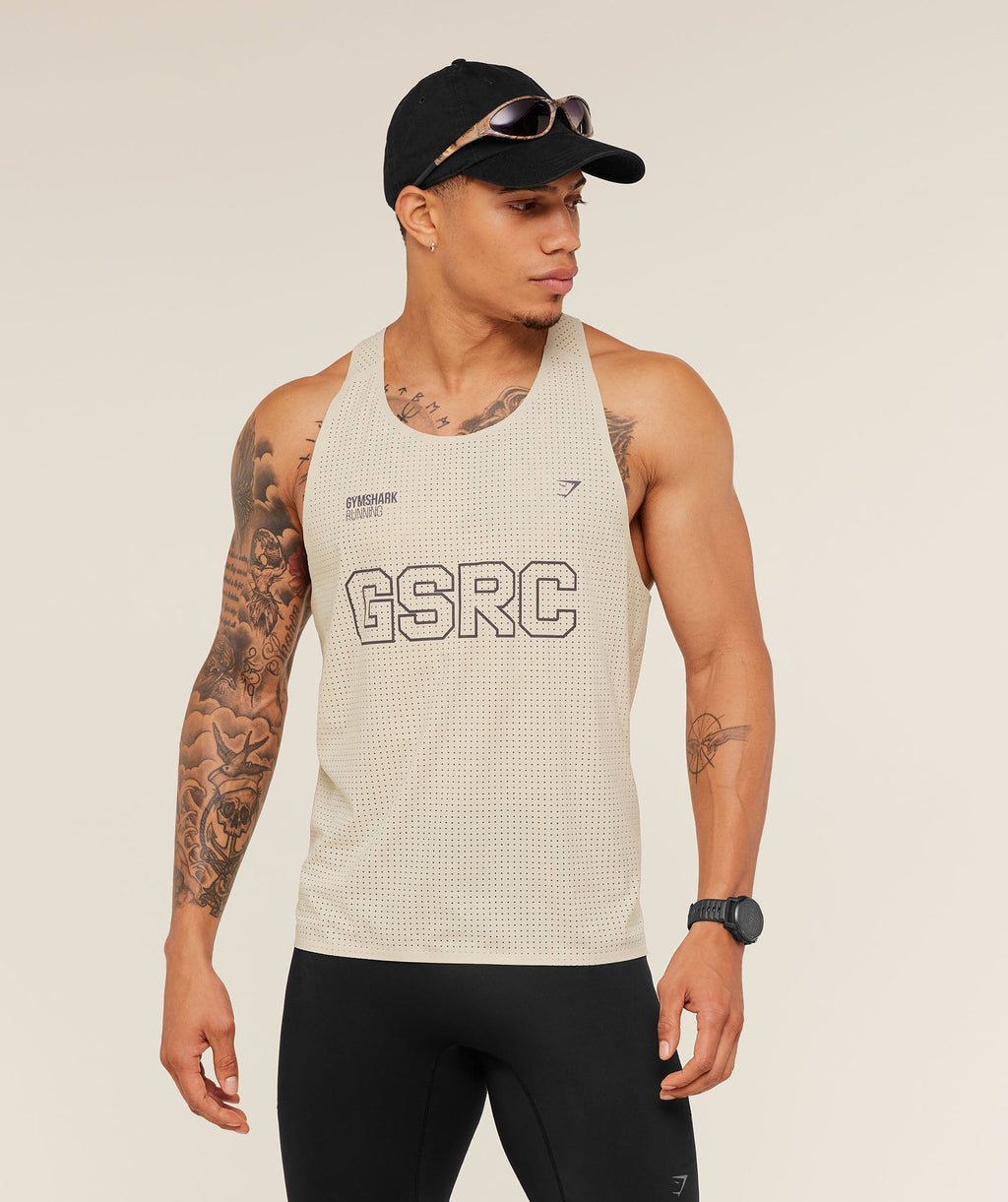 Running Elite Race Vest - Pebble Grey — imagem 1