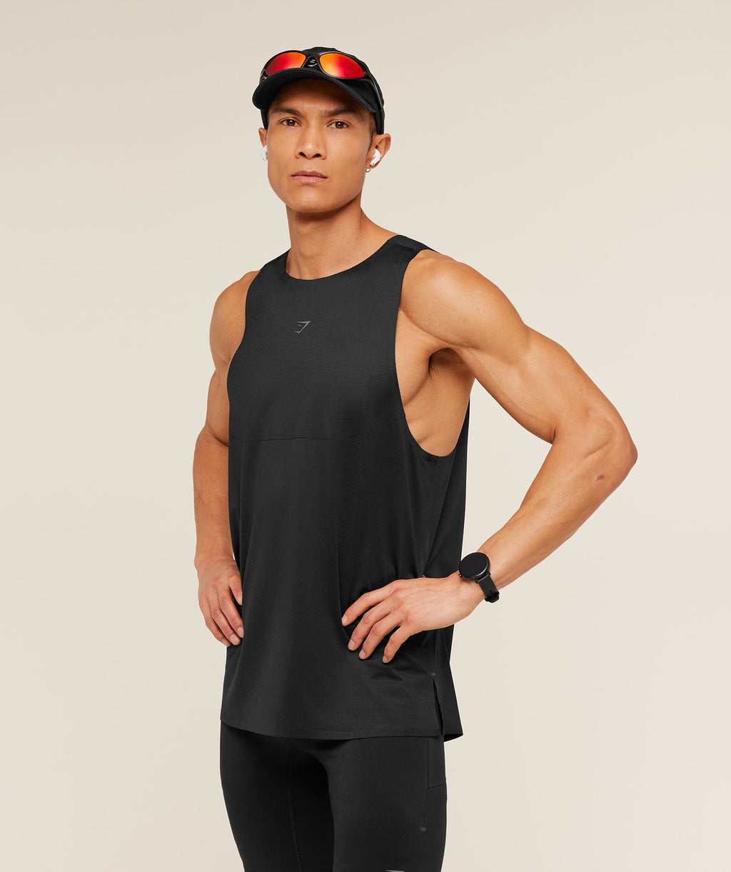 Running Elite Tank - Black — imagem 3