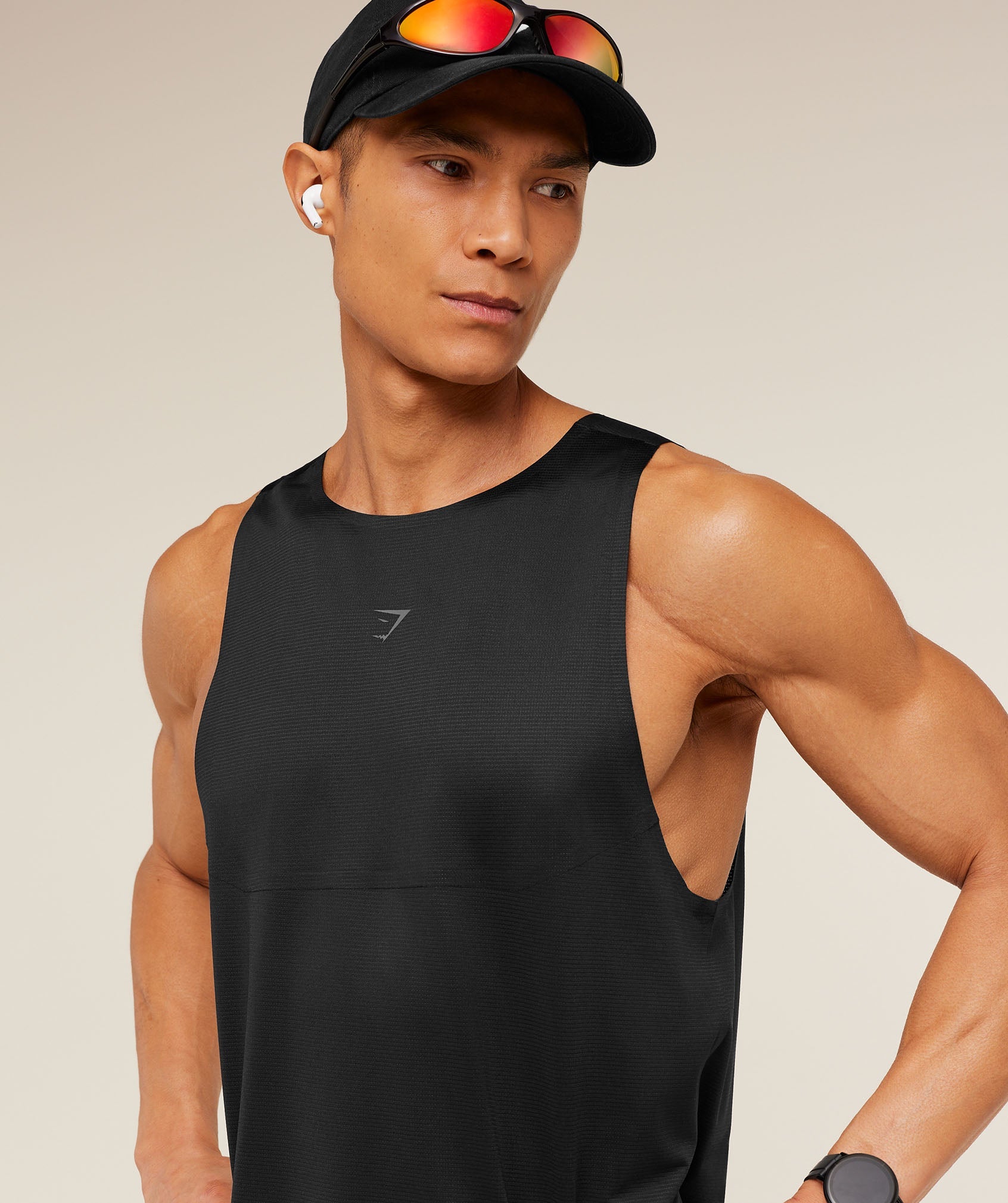 Running Elite Tank - Black — imagem 5