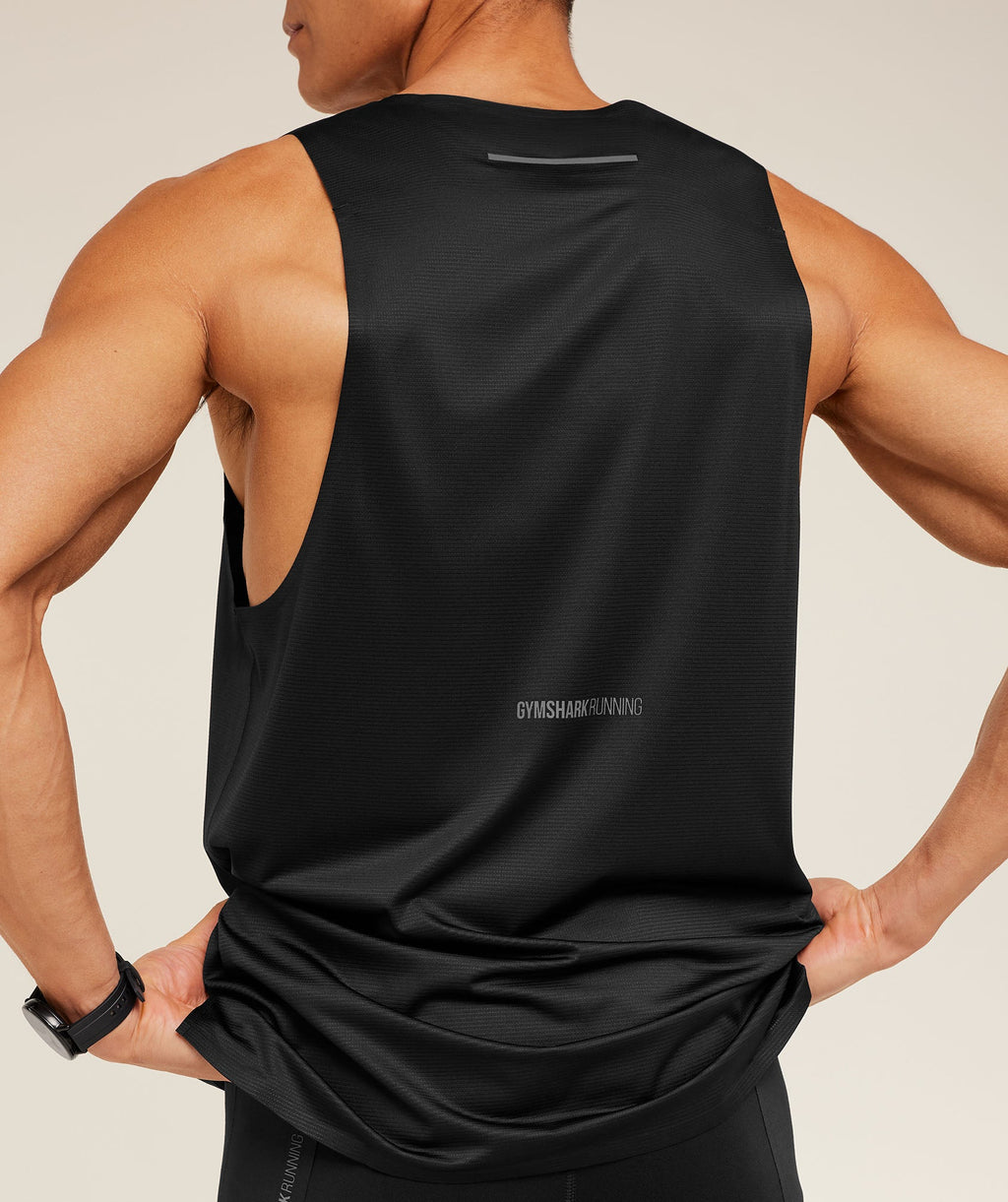 Running Elite Tank - Black — imagem 6