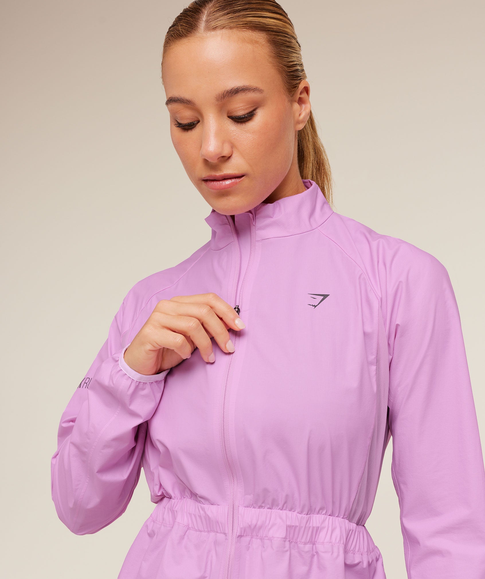 Running Elite Windproof Jacket - Sour Pink — imagem 10