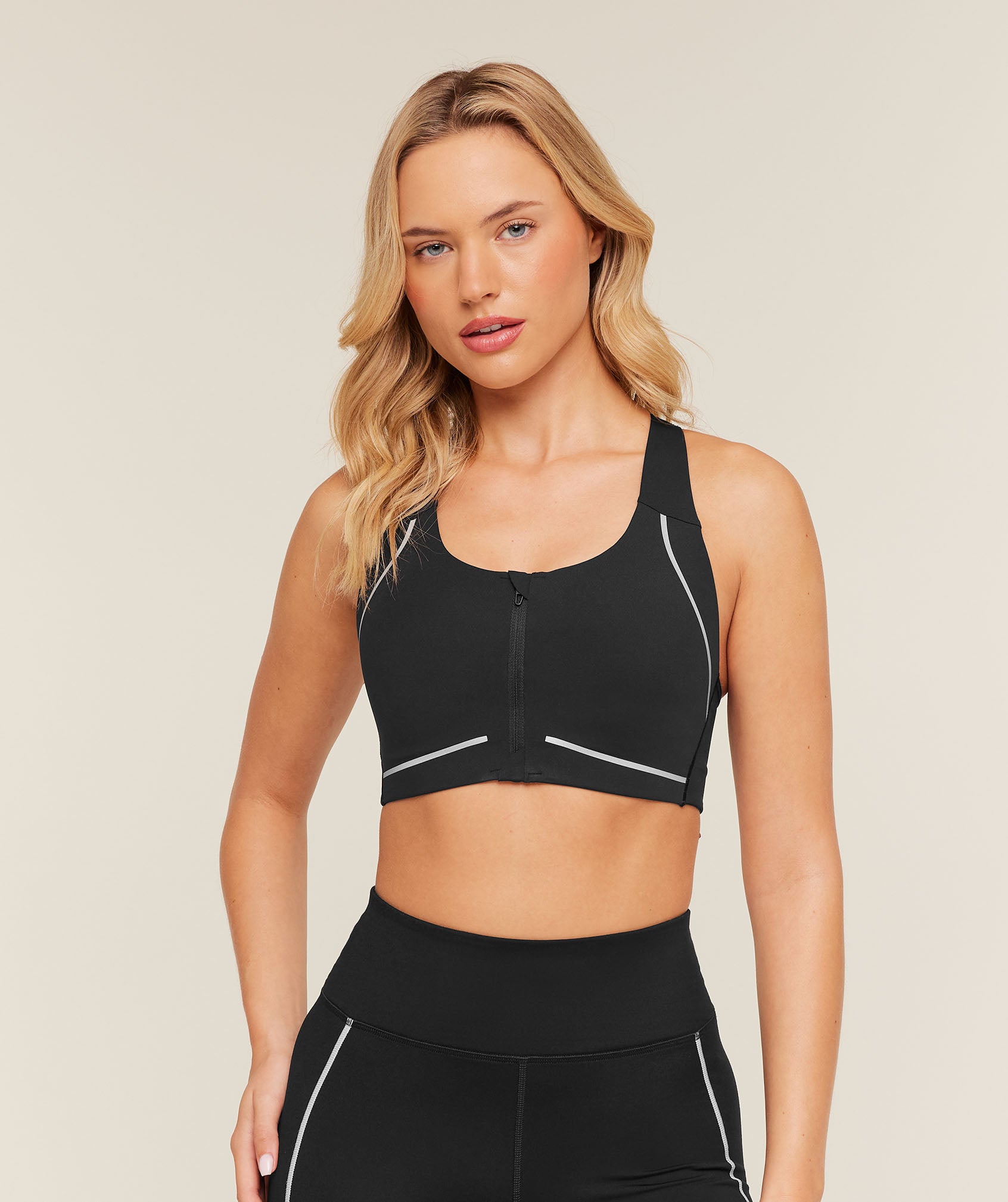 Running Sports Bra - Black — imagem 1
