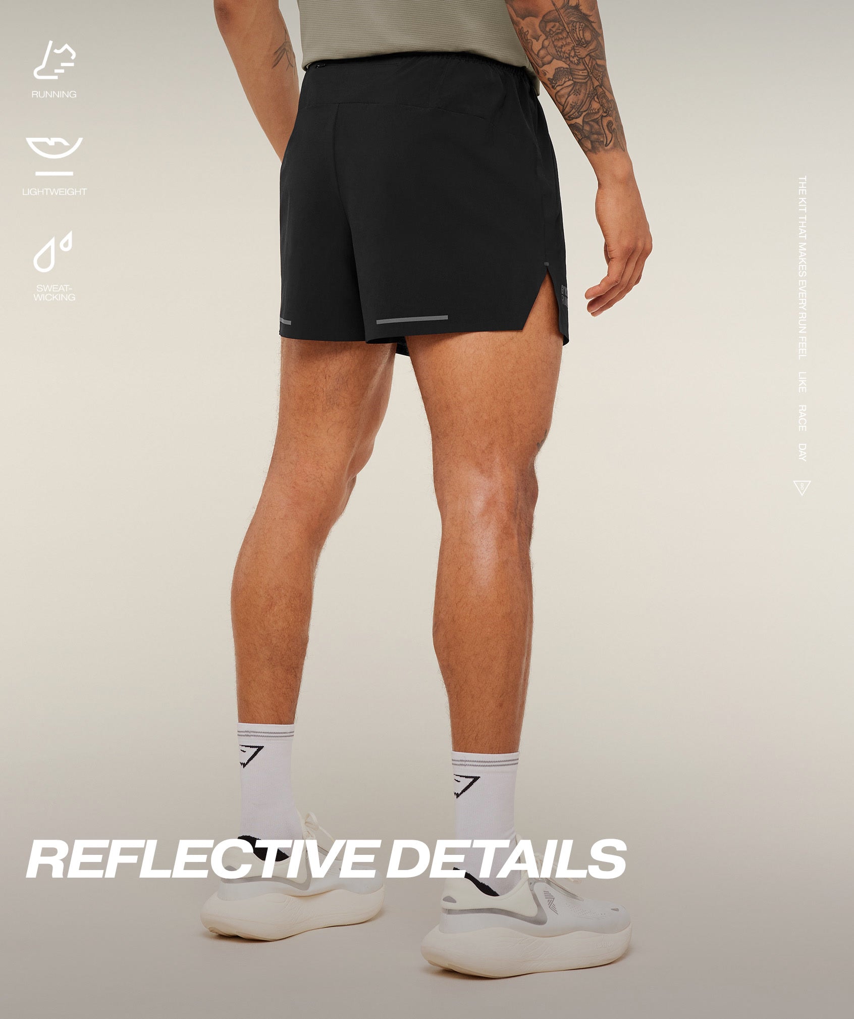 Running Elite 5" Short - Black — imagem 2
