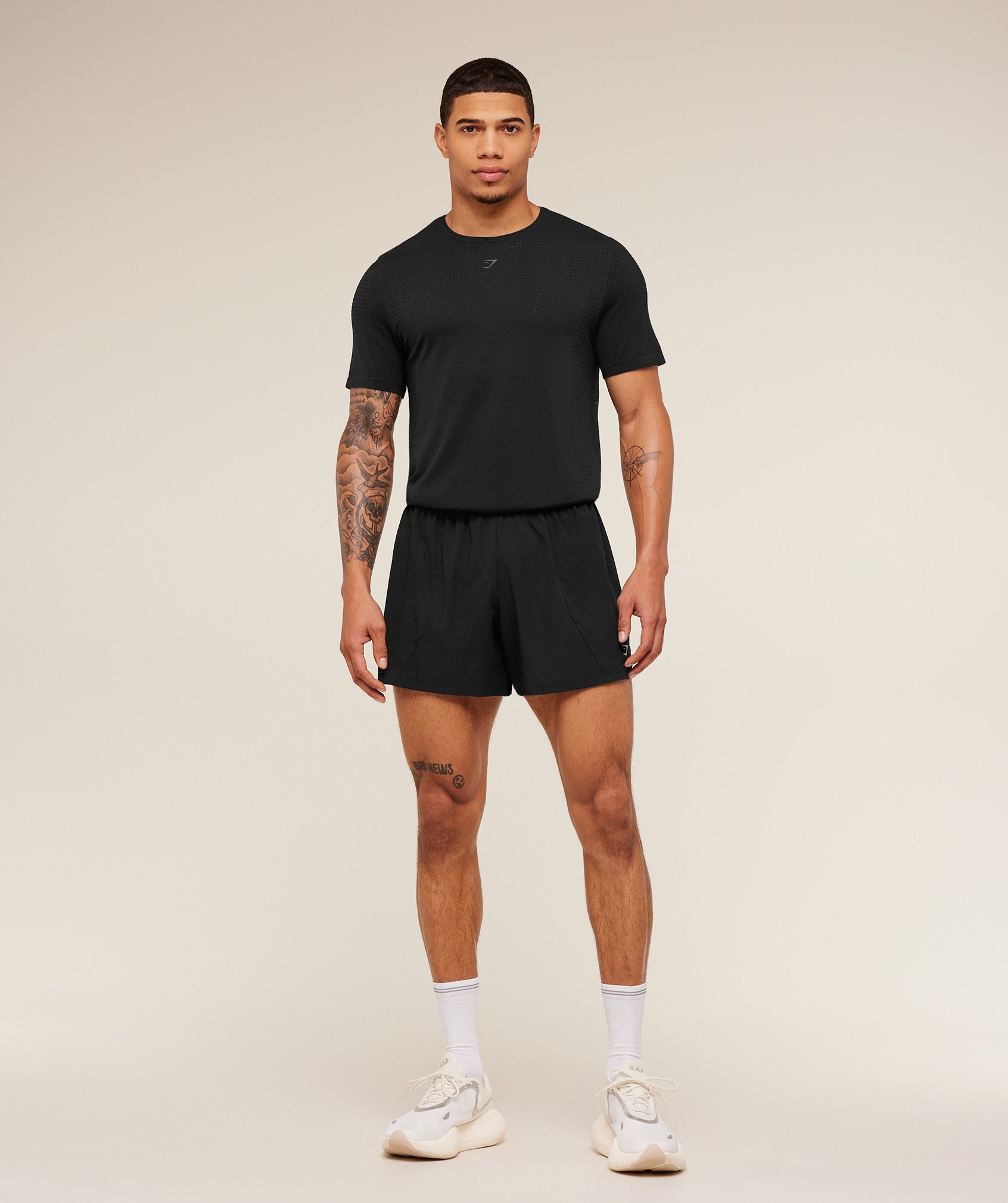Seamless Running T-Shirt - GS Black — imagem 7