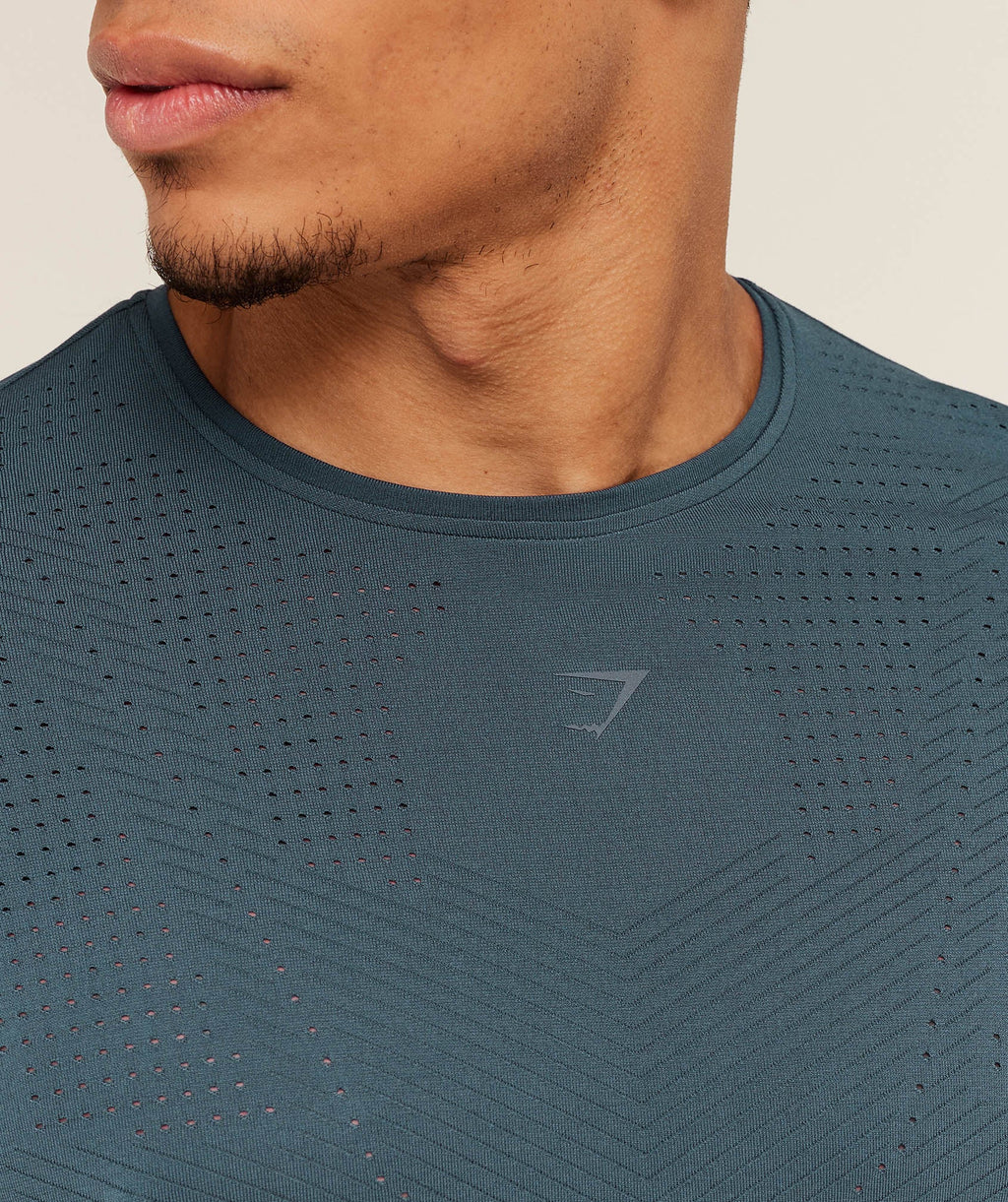 Seamless Running T-Shirt - GS Stealth Blue — imagem 5