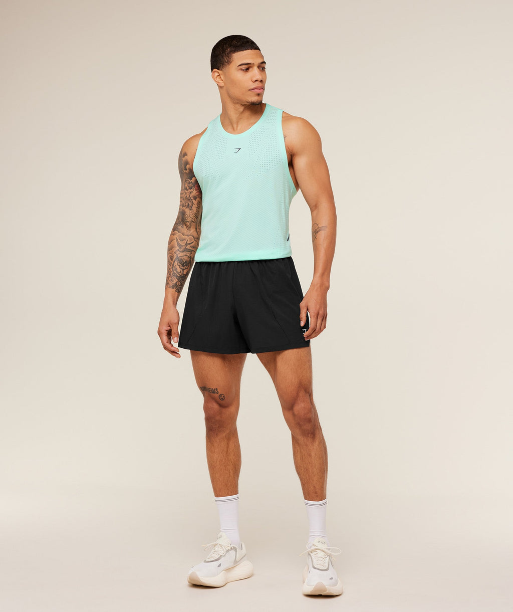 Seamless Running Tank - Pop Turquoise — imagem 7