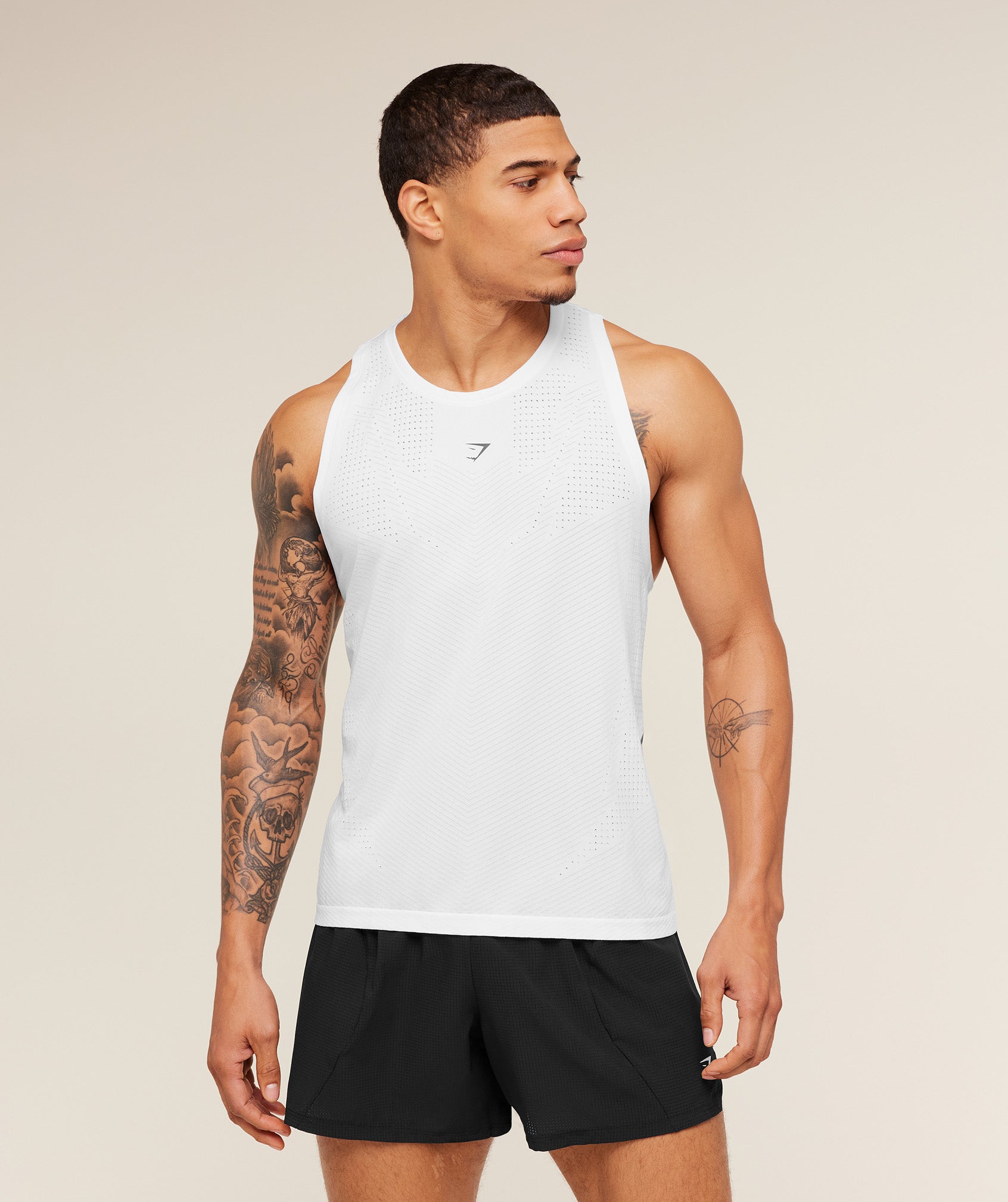 Seamless Running Tank - GS White — imagem 3
