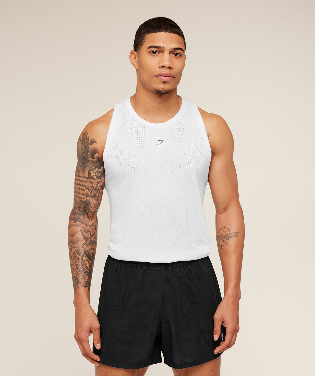 Seamless Running Tank - GS White — imagem 1