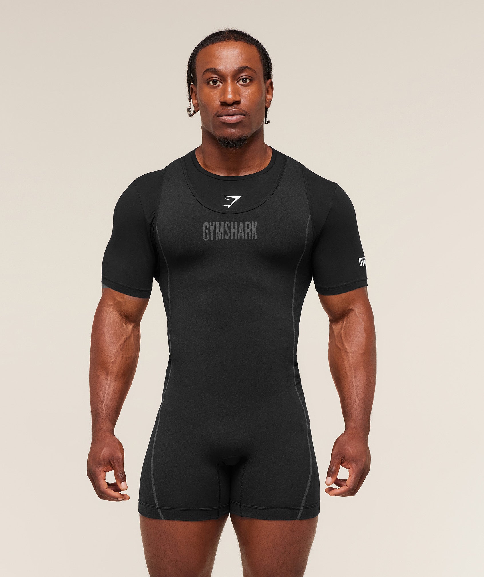 Seamless Singlet - Black/Pitch Grey — imagem 1