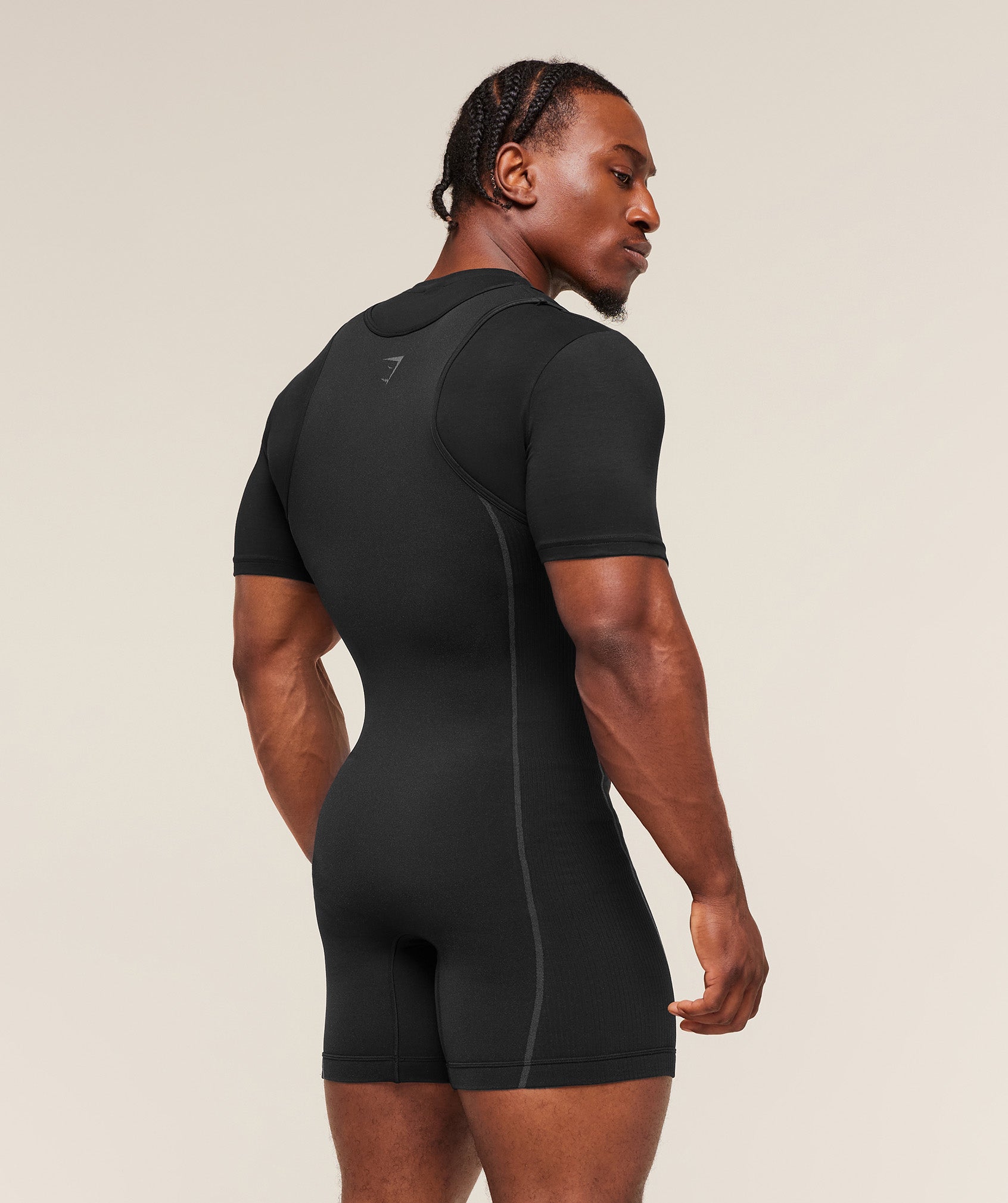 Seamless Singlet - Black/Pitch Grey — imagem 3