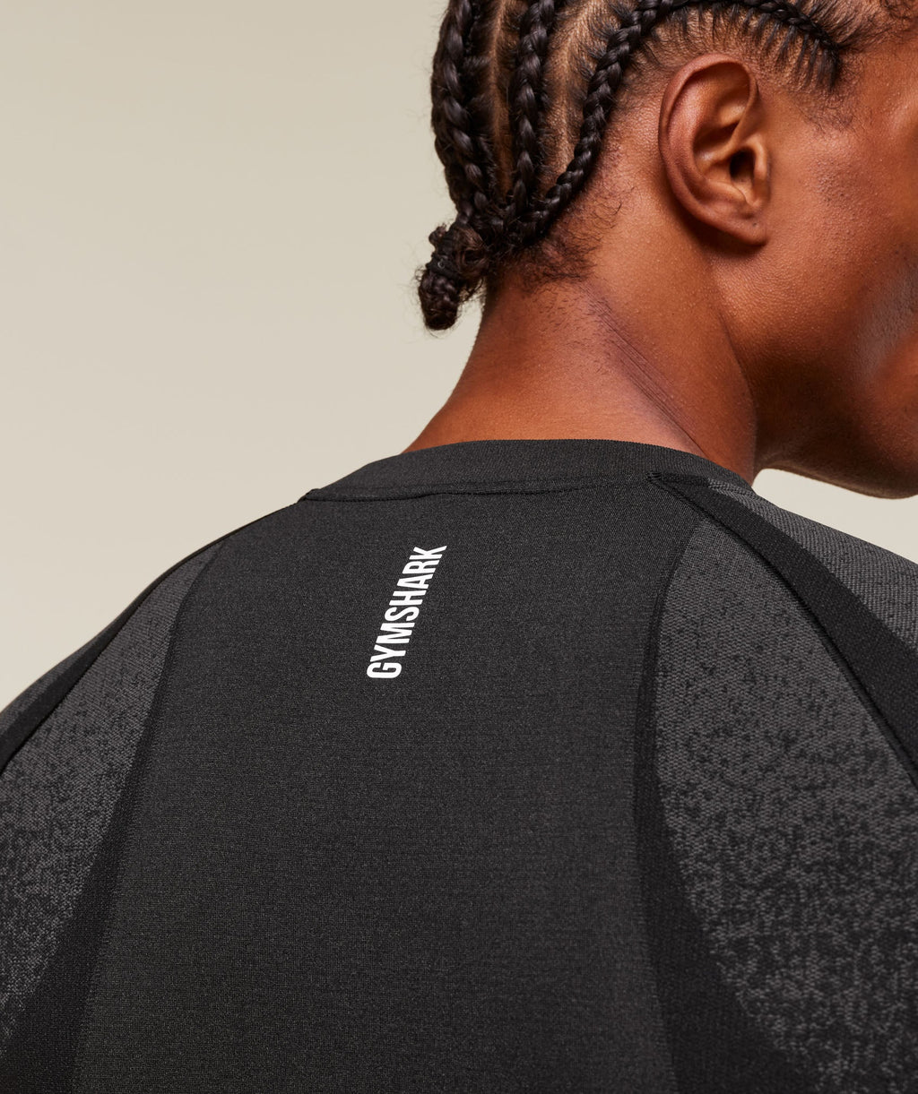 Shadow Seamless Long Sleeve T-Shirt - Black — imagem 6