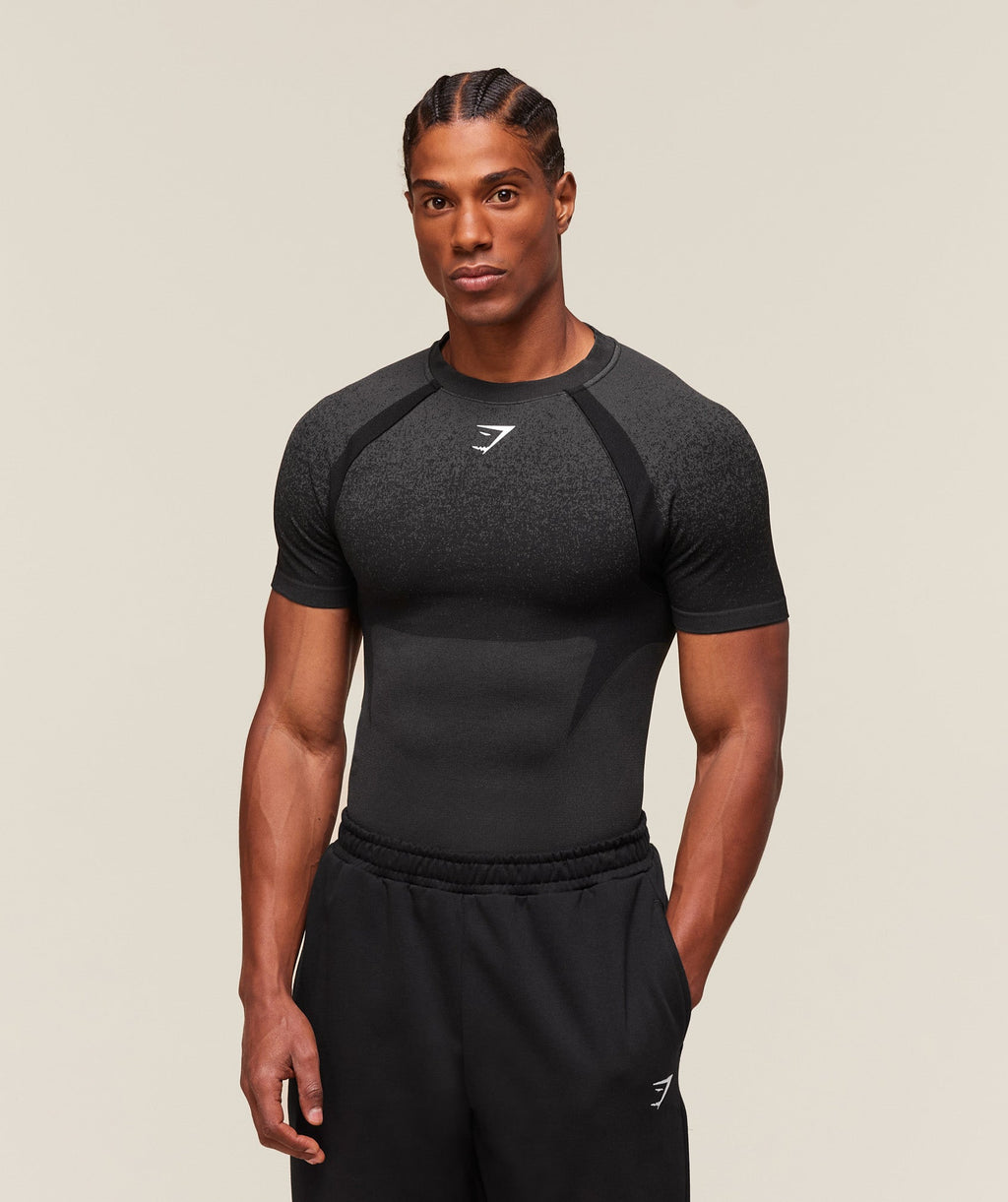 Shadow Seamless T Shirt - Black — imagem 1