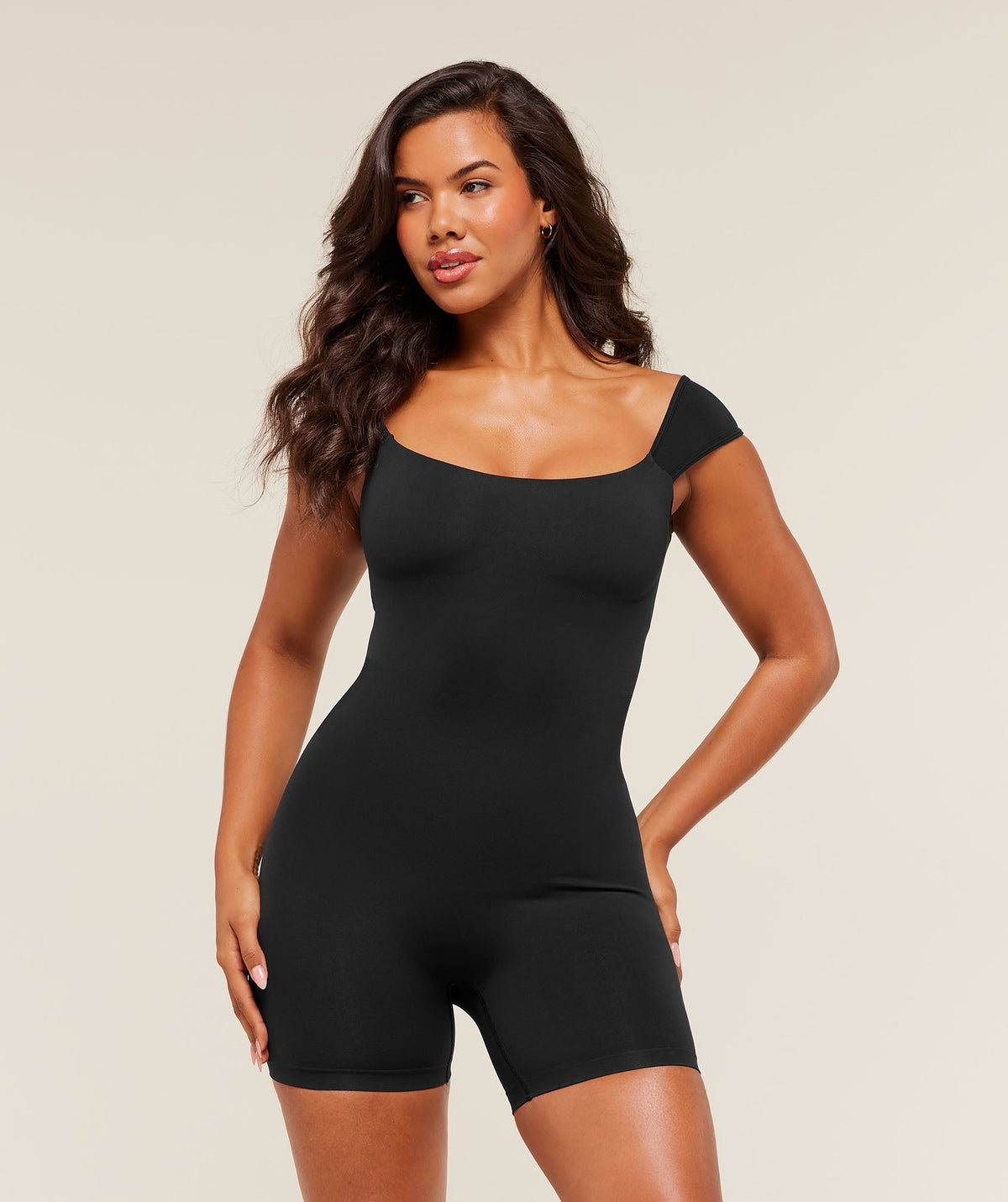 Soft Sculpt Cap Sleeve All-In-One - Black — imagem 1