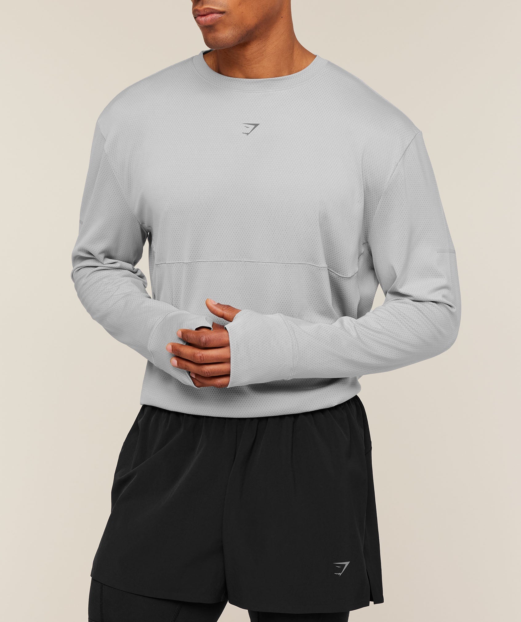 Running Long Sleeve T-Shirt - Stratus Grey — imagem 5