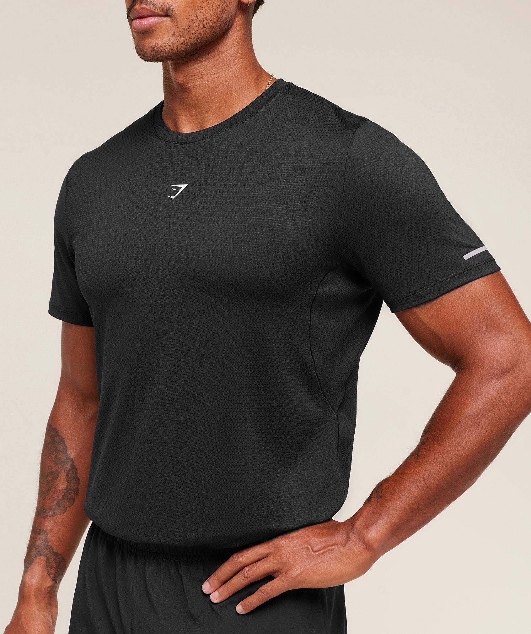 Running T-Shirt - Black — imagem 6