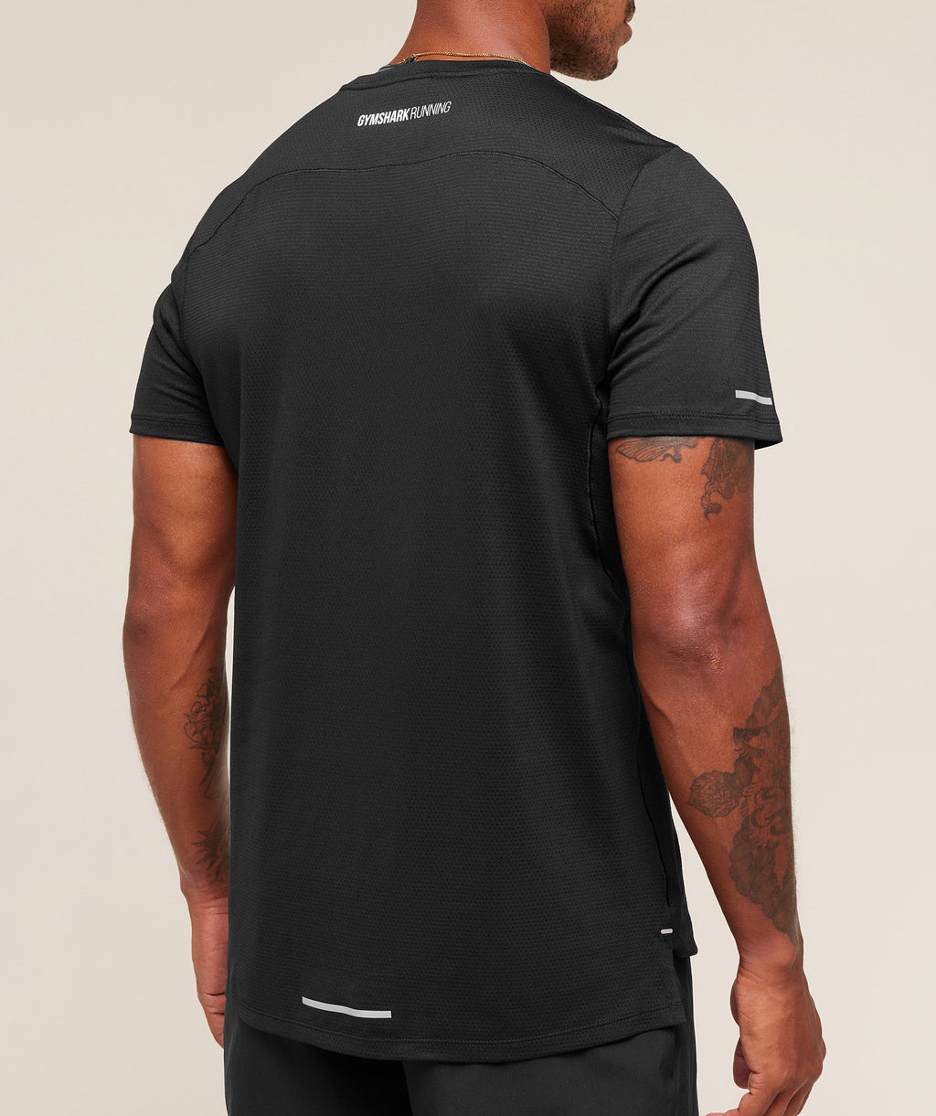 Running T-Shirt - Black — imagem 5