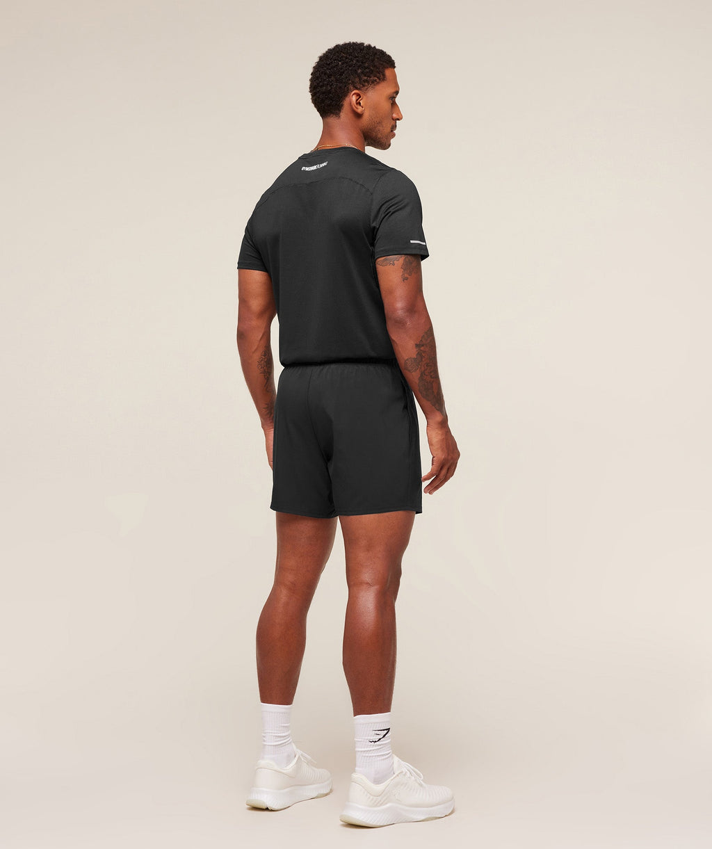Running T-Shirt - Black — imagem 4