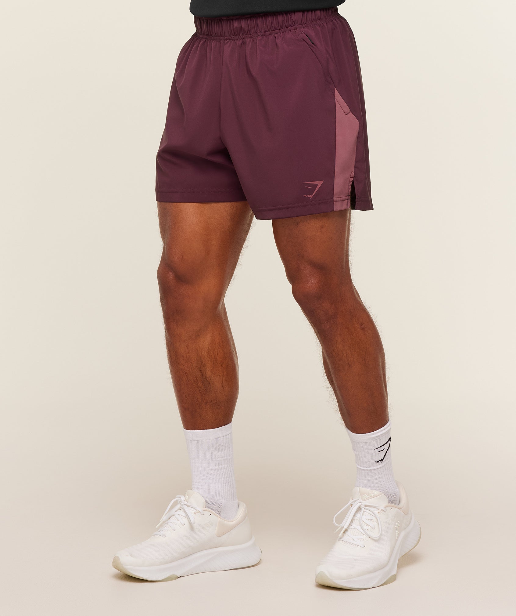 Sport 5" Shorts - Impact Burgundy/Reset Pink — imagem 1
