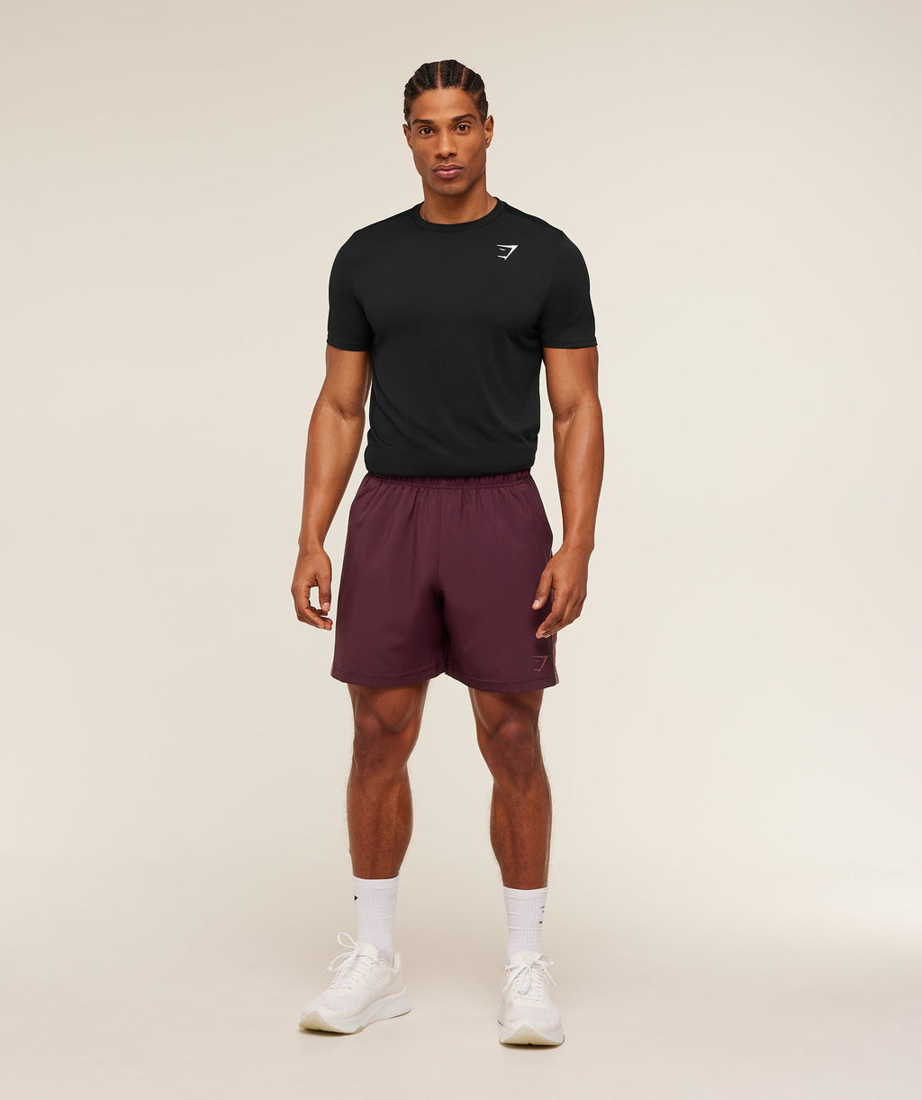 Sport 7" Shorts - Impact Burgundy/Reset Pink — imagem 4