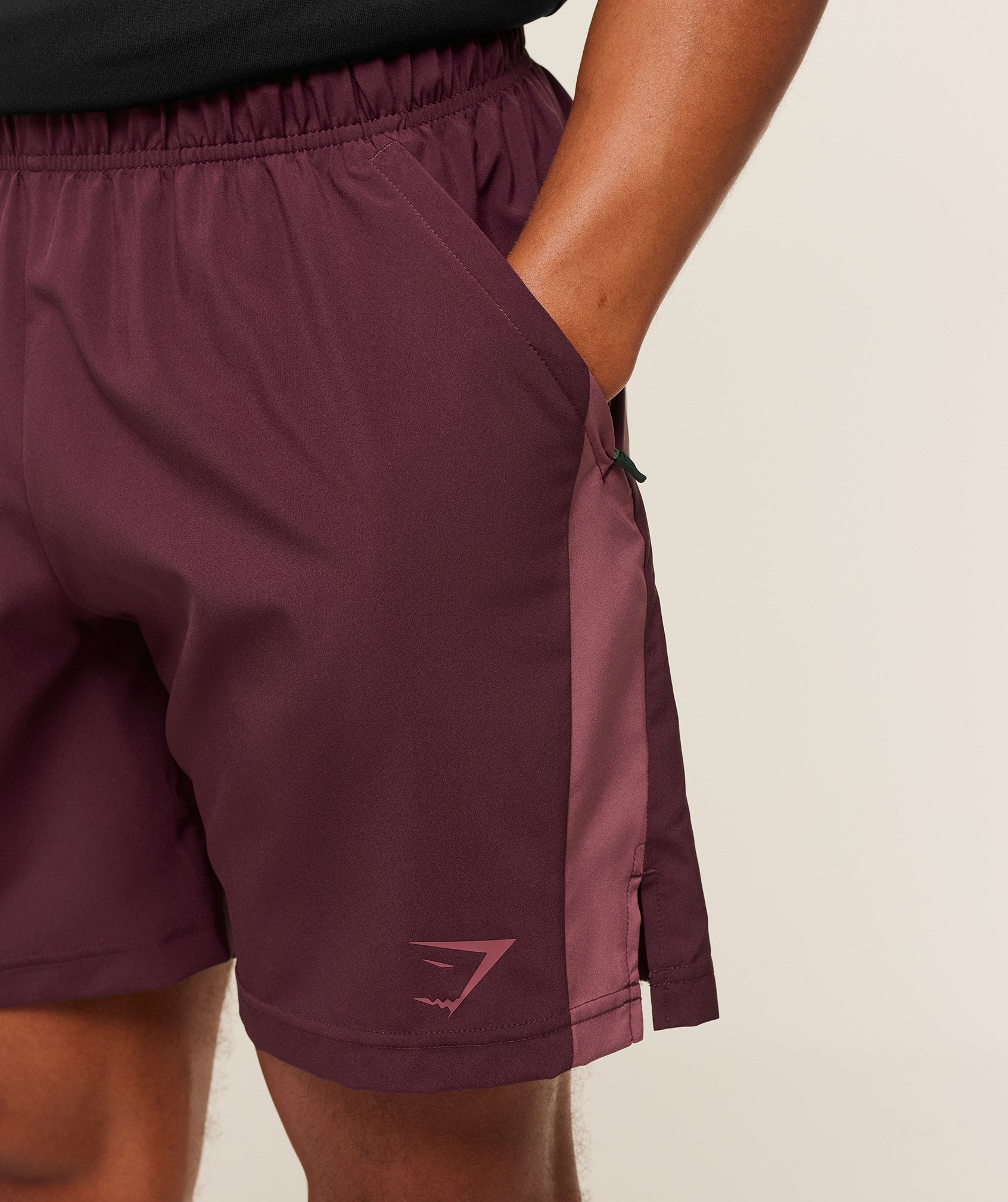 Sport 7" Shorts - Impact Burgundy/Reset Pink — imagem 5