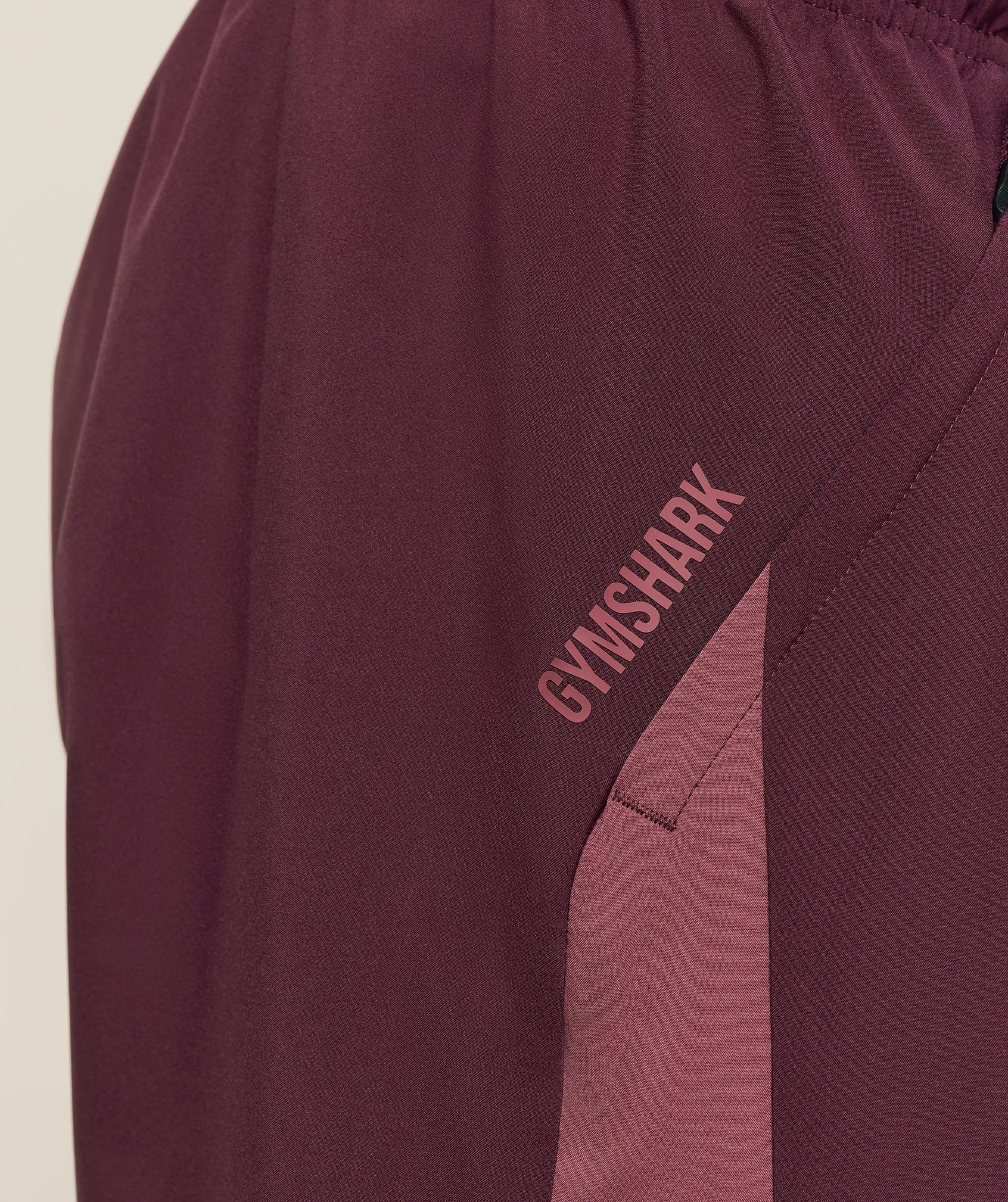 Sport 7" Shorts - Impact Burgundy/Reset Pink — imagem 6