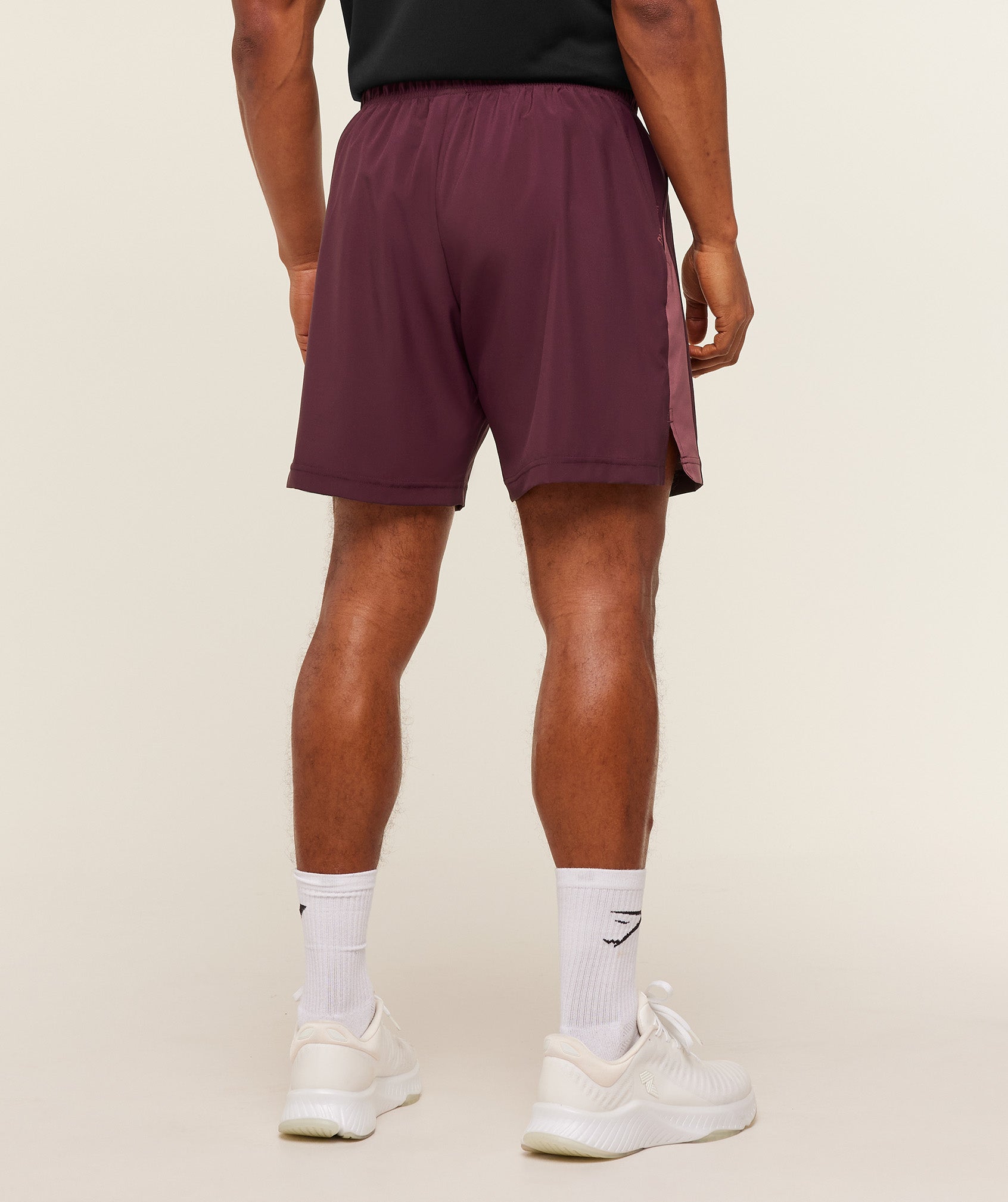 Sport 7" Shorts - Impact Burgundy/Reset Pink — imagem 3