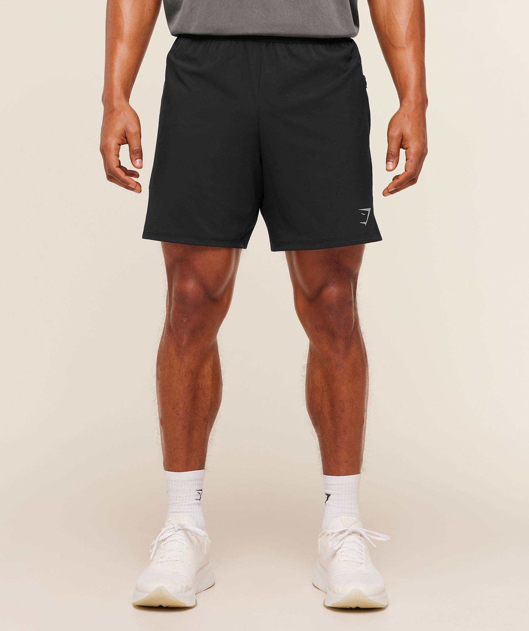 Sport Hybrid 6" Shorts - Black — imagem 2