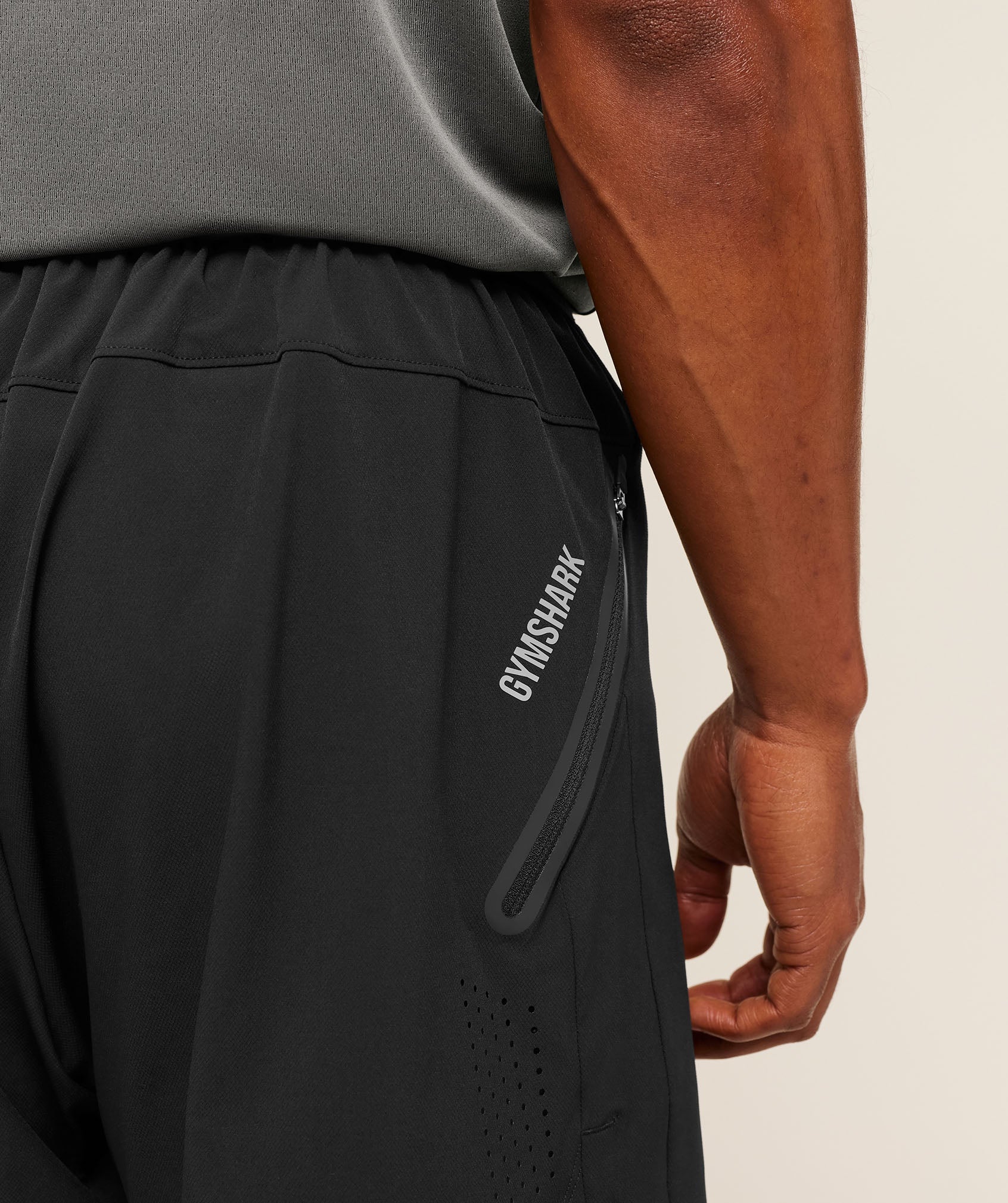Sport Hybrid 6" Shorts - Black — imagem 6