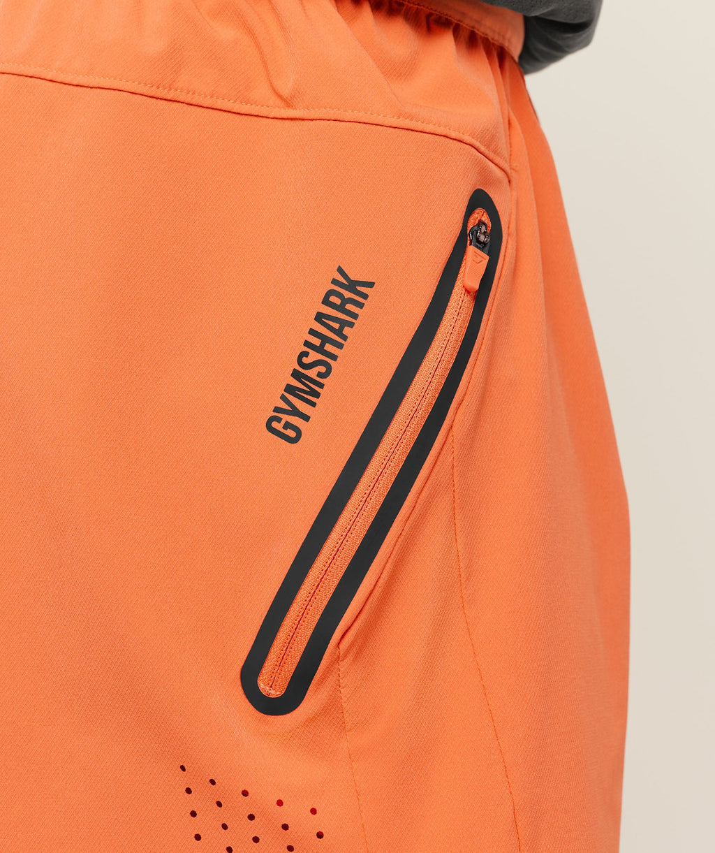 Sport Hybrid 6" Shorts - Dayglow Peach — imagem 6