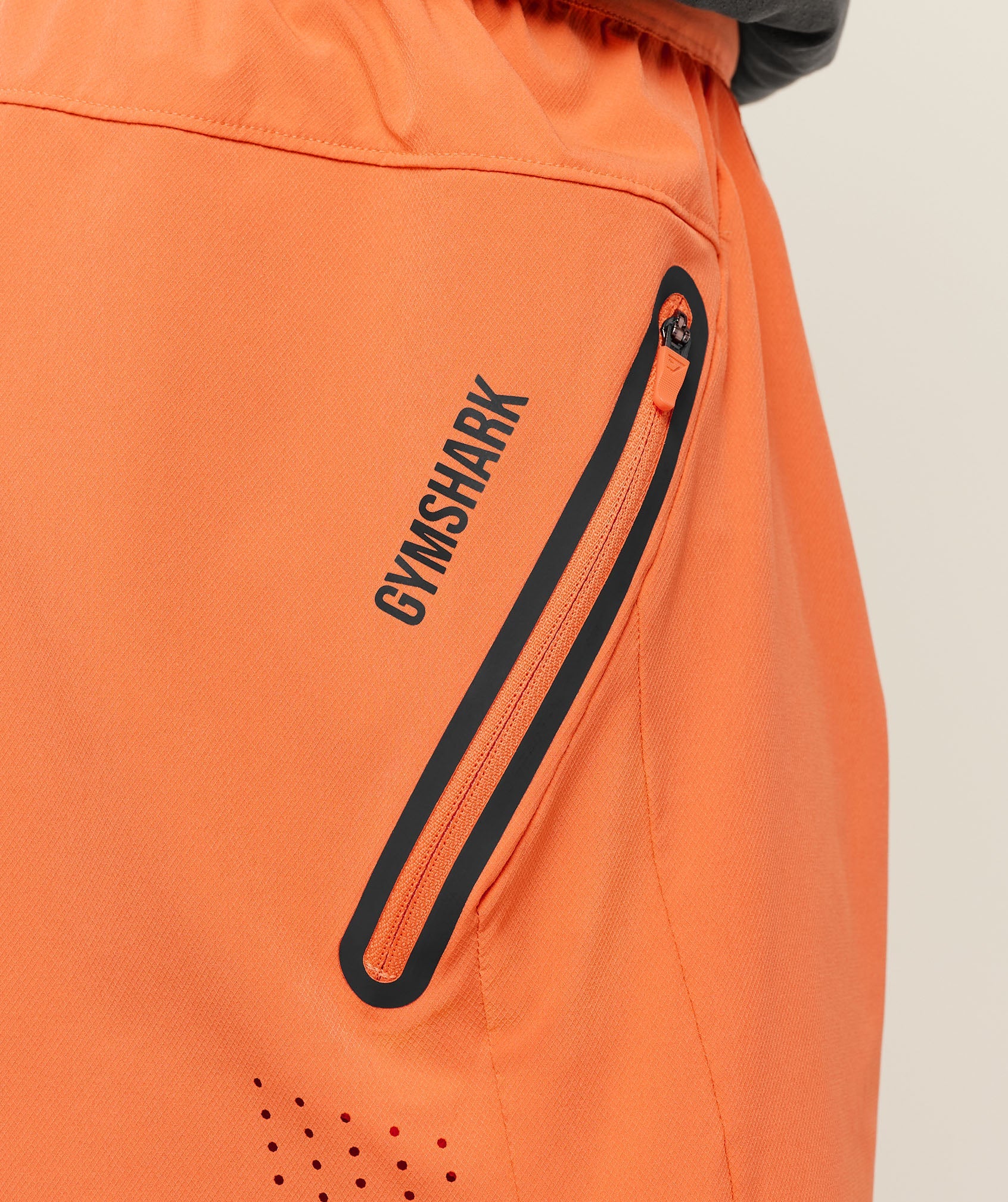 Sport Hybrid 6" Shorts - Dayglow Peach — imagem 6