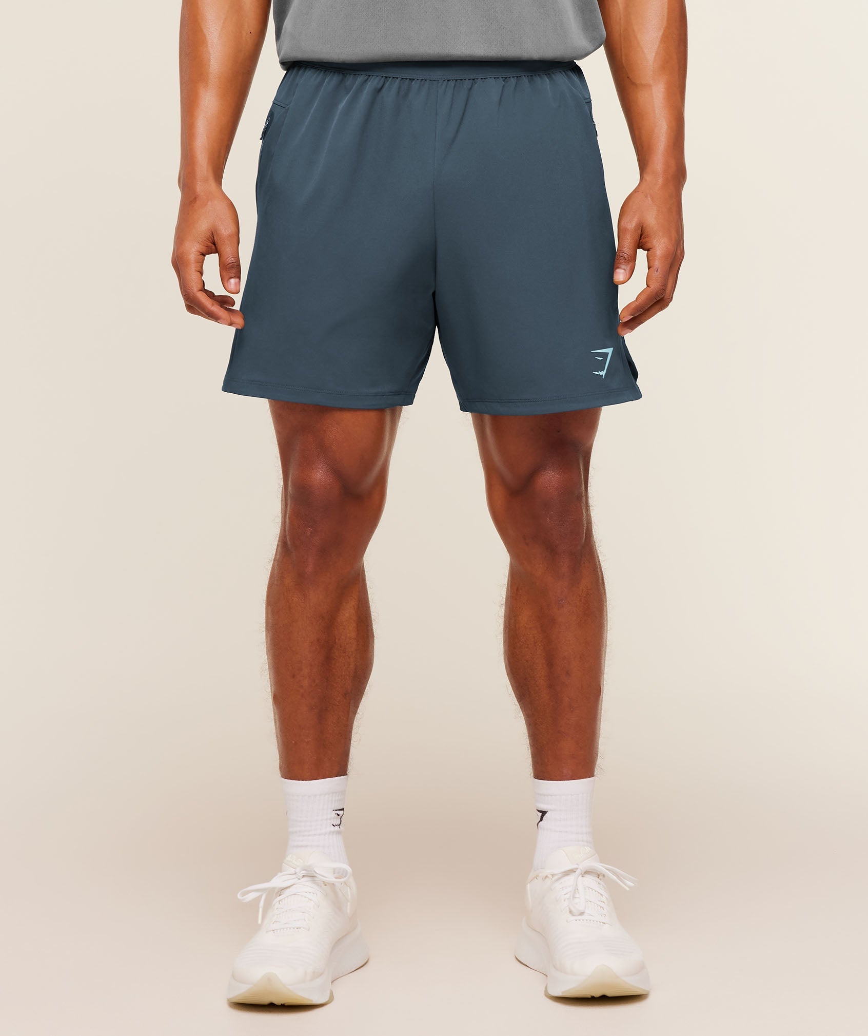 Sport Hybrid 6" Shorts - Stealth Blue — imagem 2