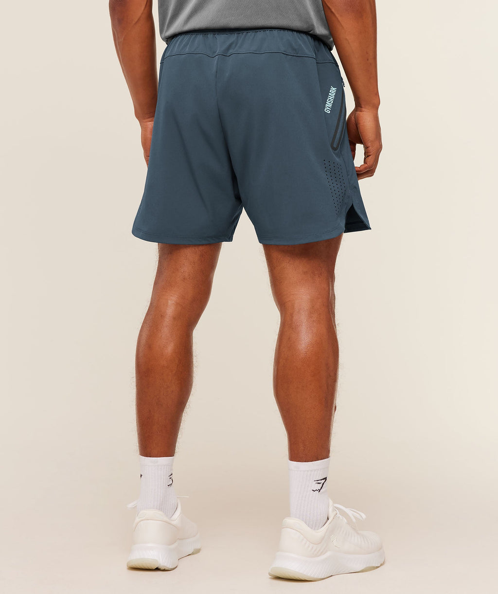 Sport Hybrid 6" Shorts - Stealth Blue — imagem 3