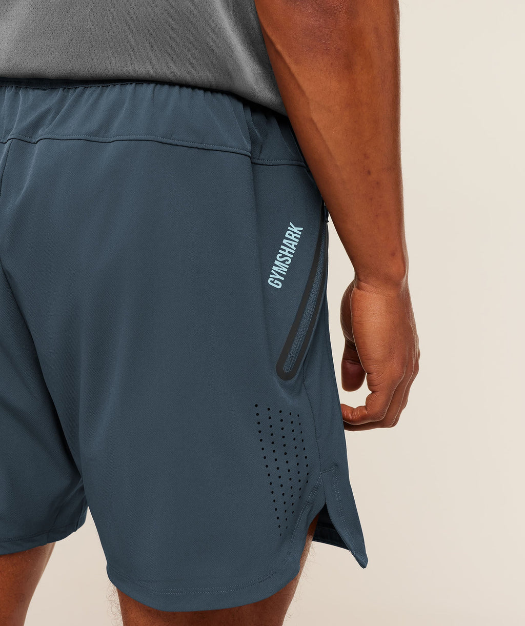 Sport Hybrid 6" Shorts - Stealth Blue — imagem 5