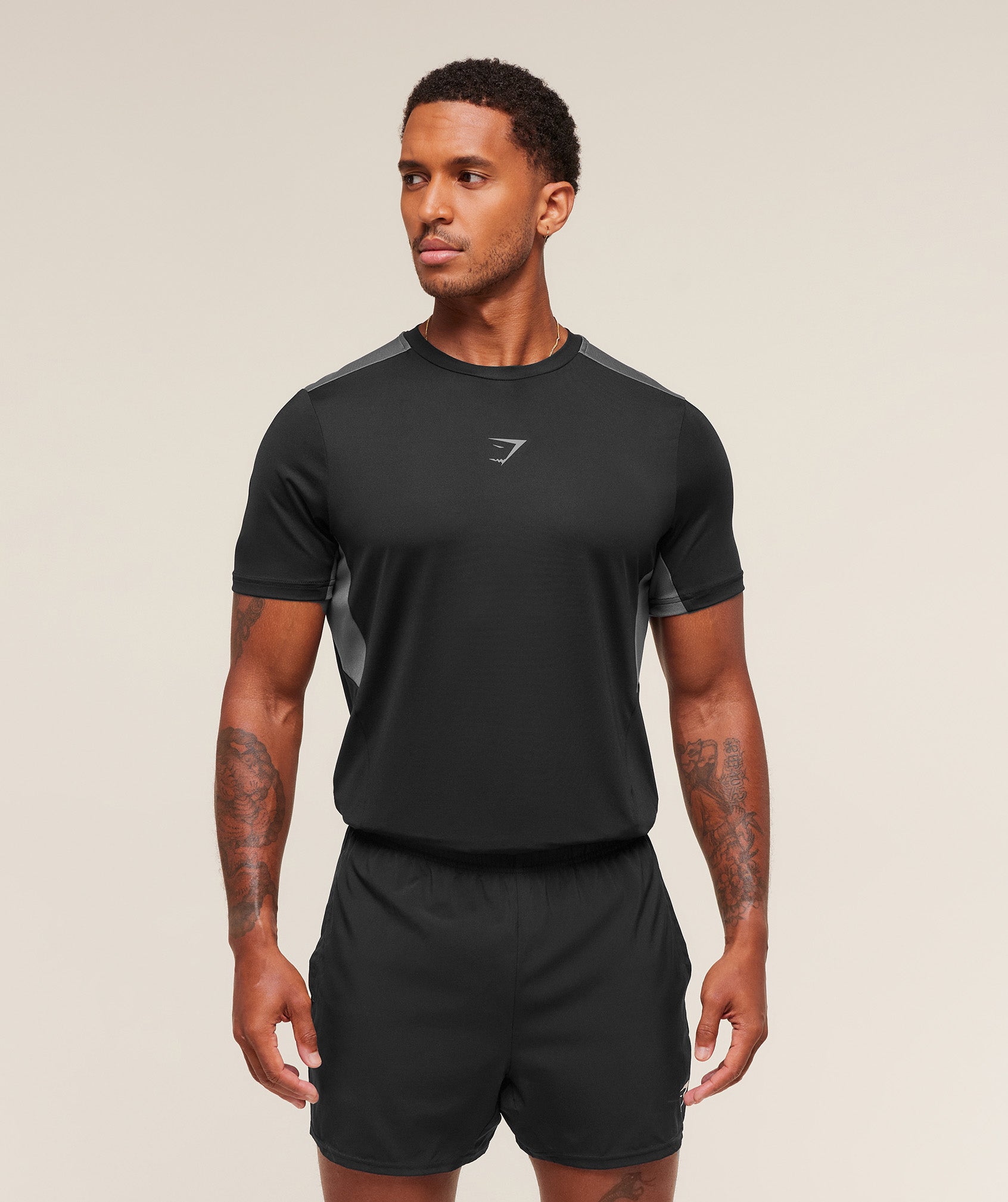 Sport T-Shirt - Black/Dark Grey — imagem 1