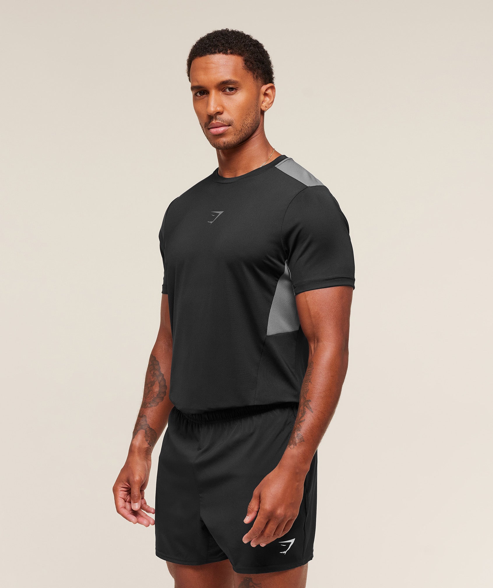 Sport T-Shirt - Black/Dark Grey — imagem 2