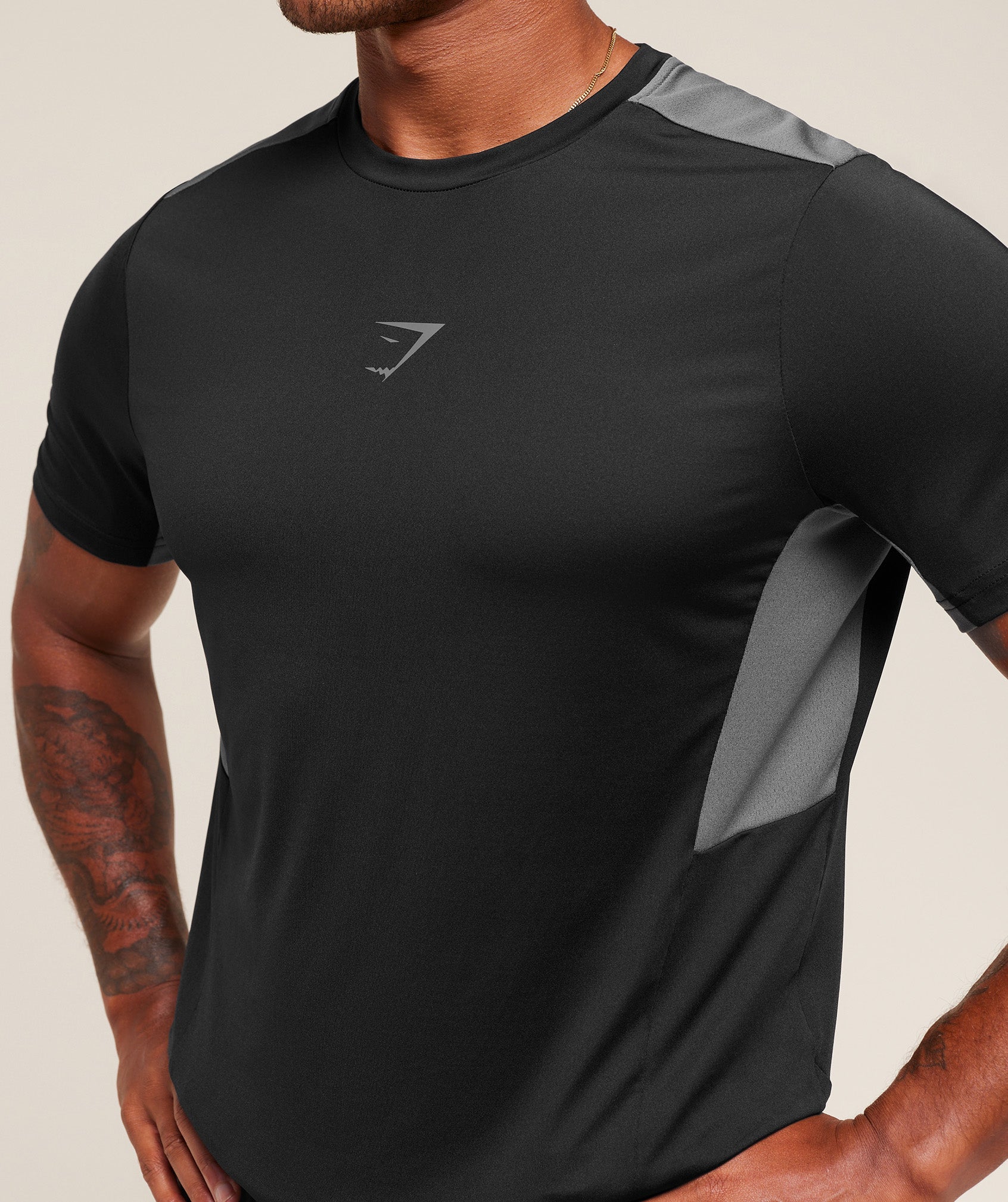 Sport T-Shirt - Black/Dark Grey — imagem 4