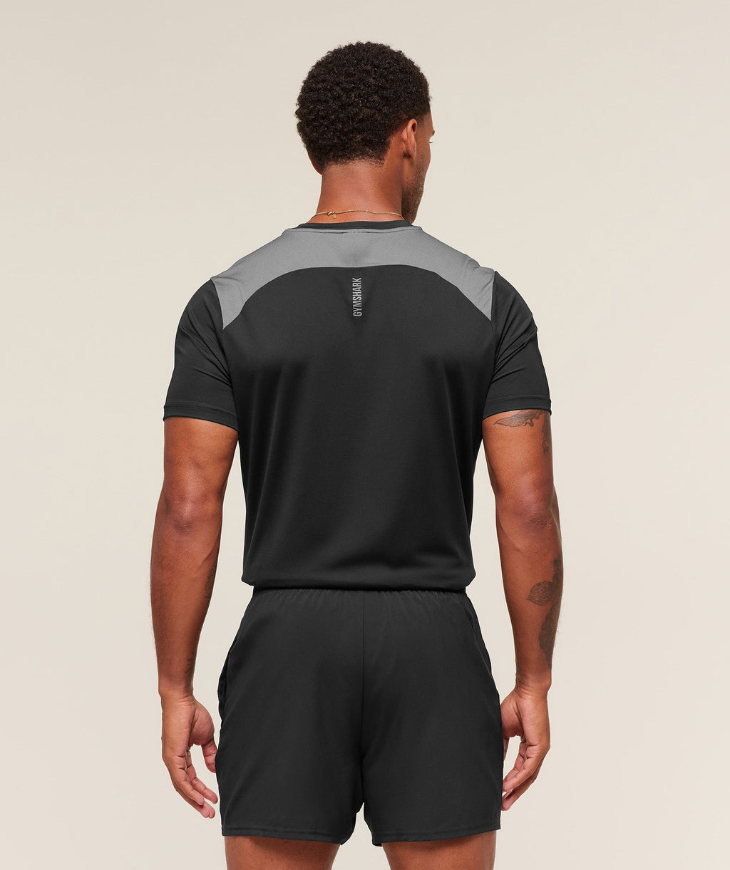 Sport T-Shirt - Black/Dark Grey — imagem 3