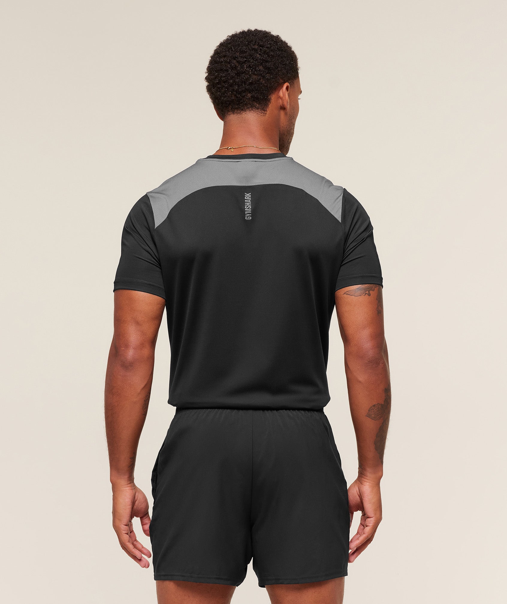 Sport T-Shirt - Black/Dark Grey — imagem 3