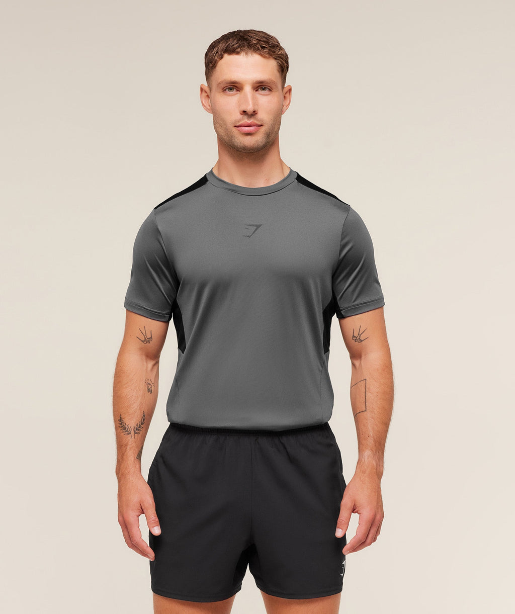Sport T-Shirt - Dark Grey/Black — imagem 1