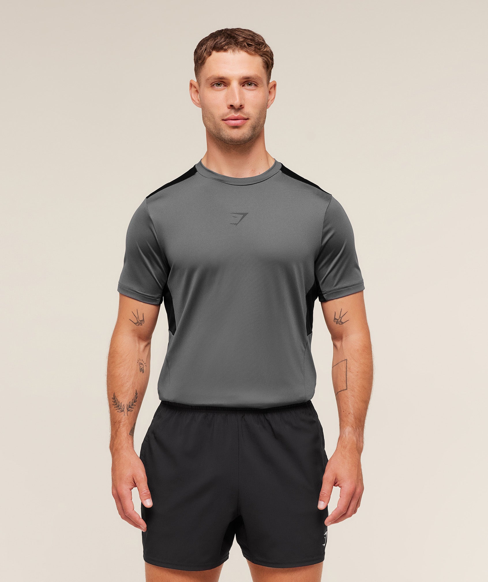 Sport T-Shirt - Dark Grey/Black — imagem 1
