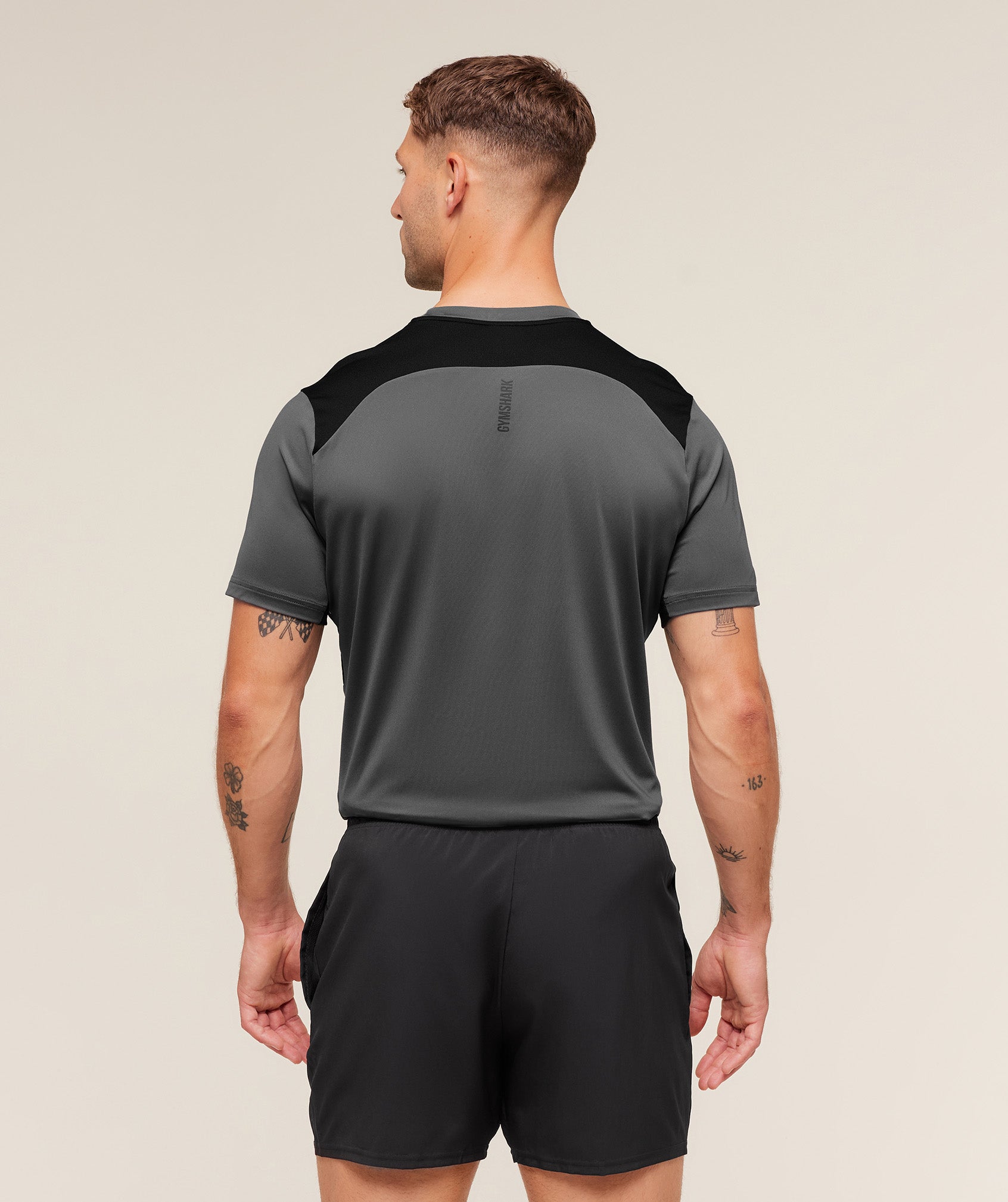 Sport T-Shirt - Dark Grey/Black — imagem 2