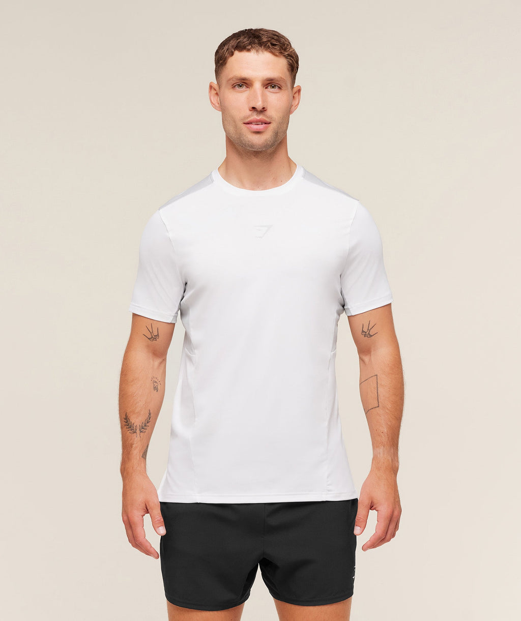Sport T-Shirt - White/Light Grey — imagem 1