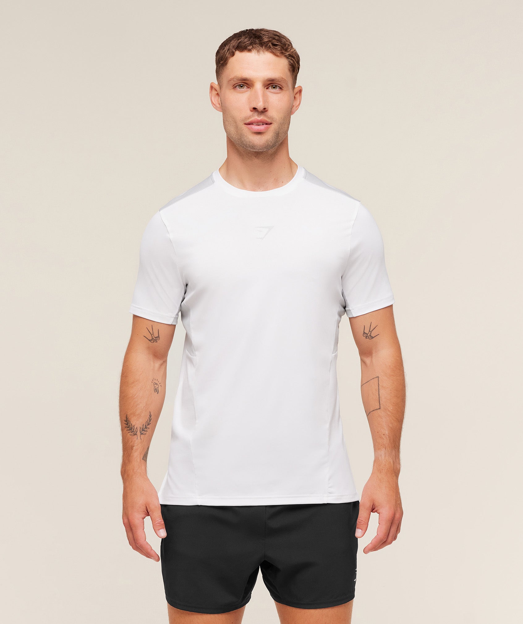 Sport T-Shirt - White/Light Grey — imagem 1