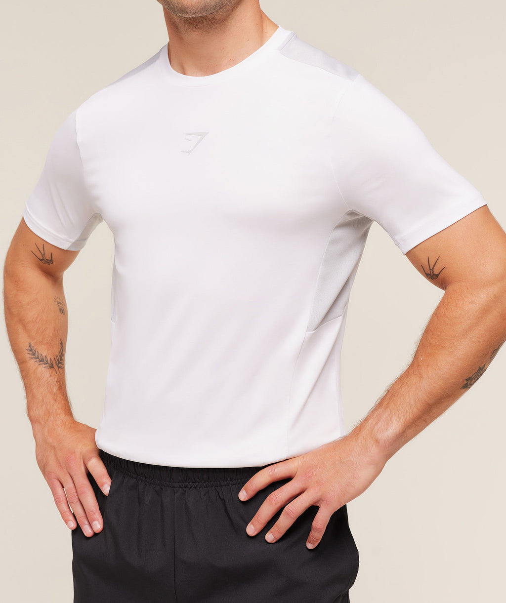 Sport T-Shirt - White/Light Grey — imagem 5