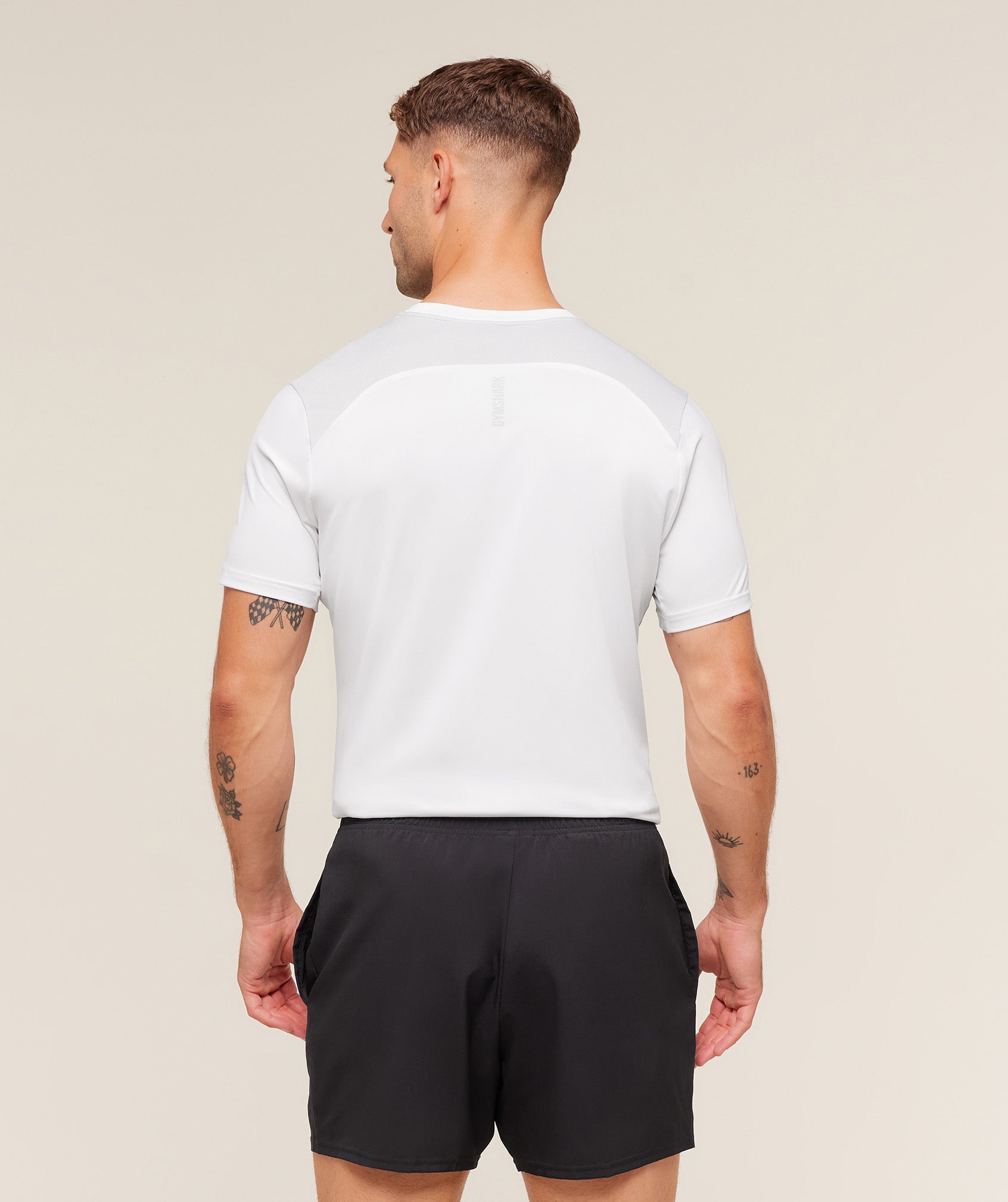 Sport T-Shirt - White/Light Grey — imagem 2