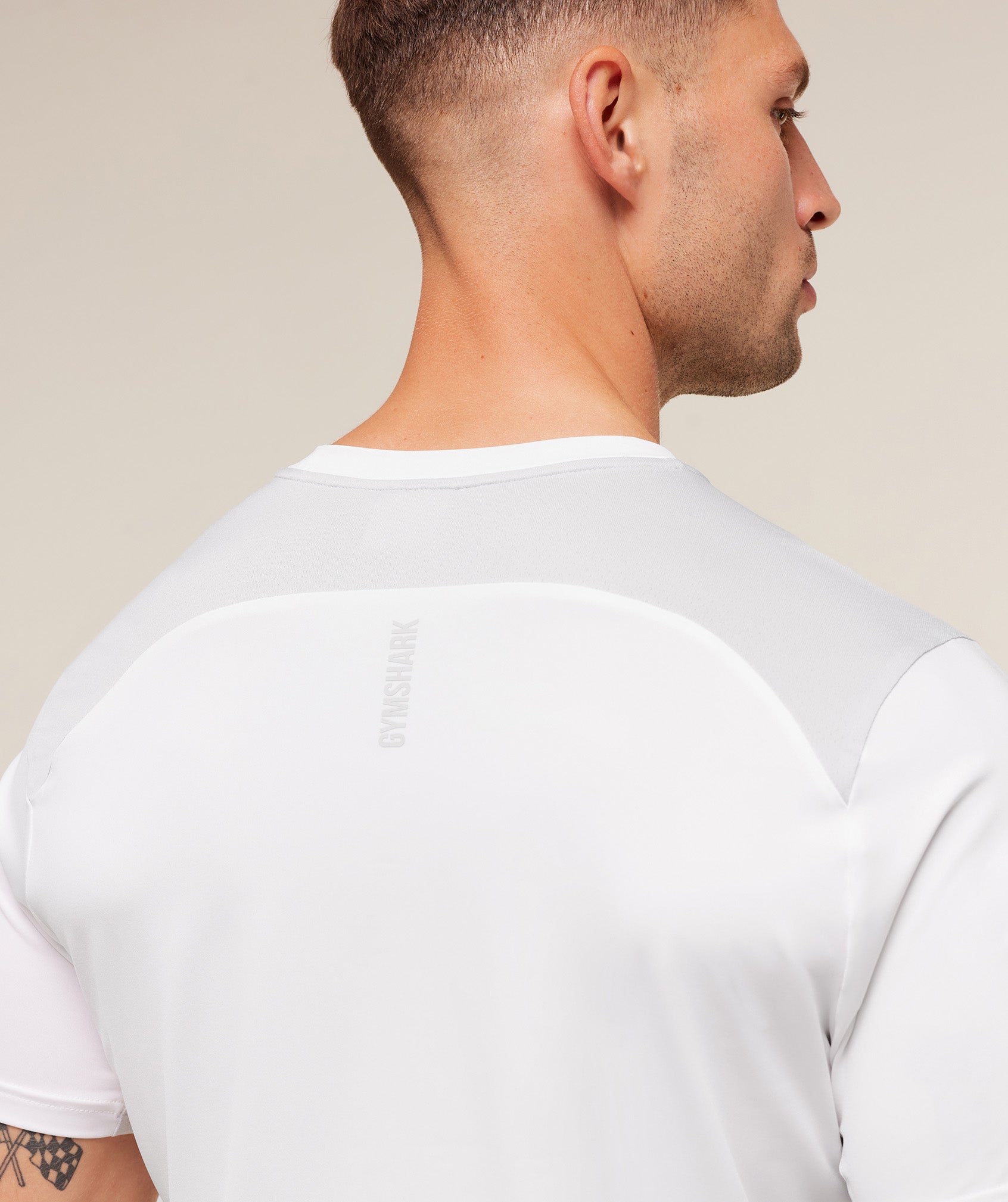 Sport T-Shirt - White/Light Grey — imagem 6