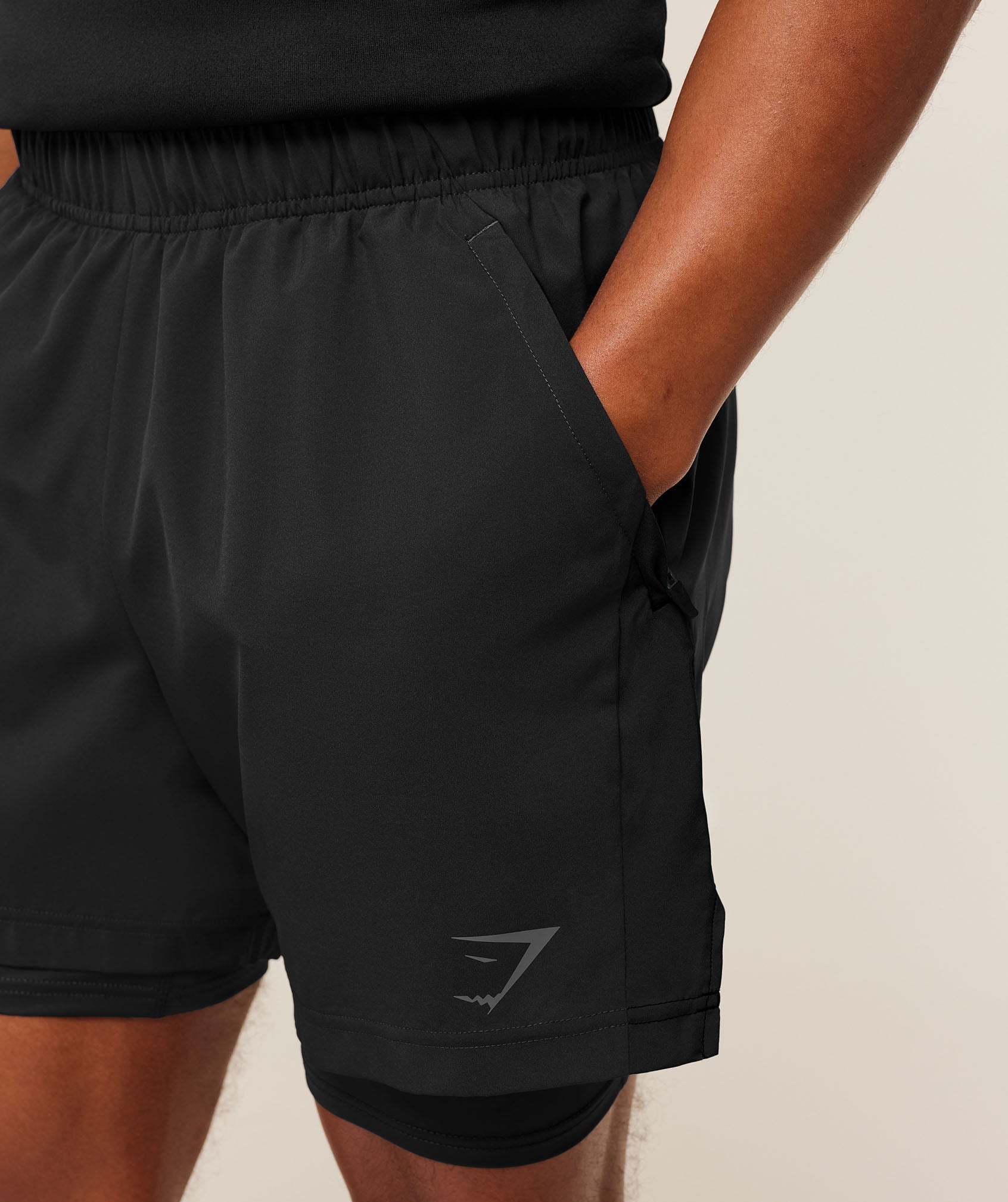 Sport 5" 2 in 1 Shorts - Black — imagem 5