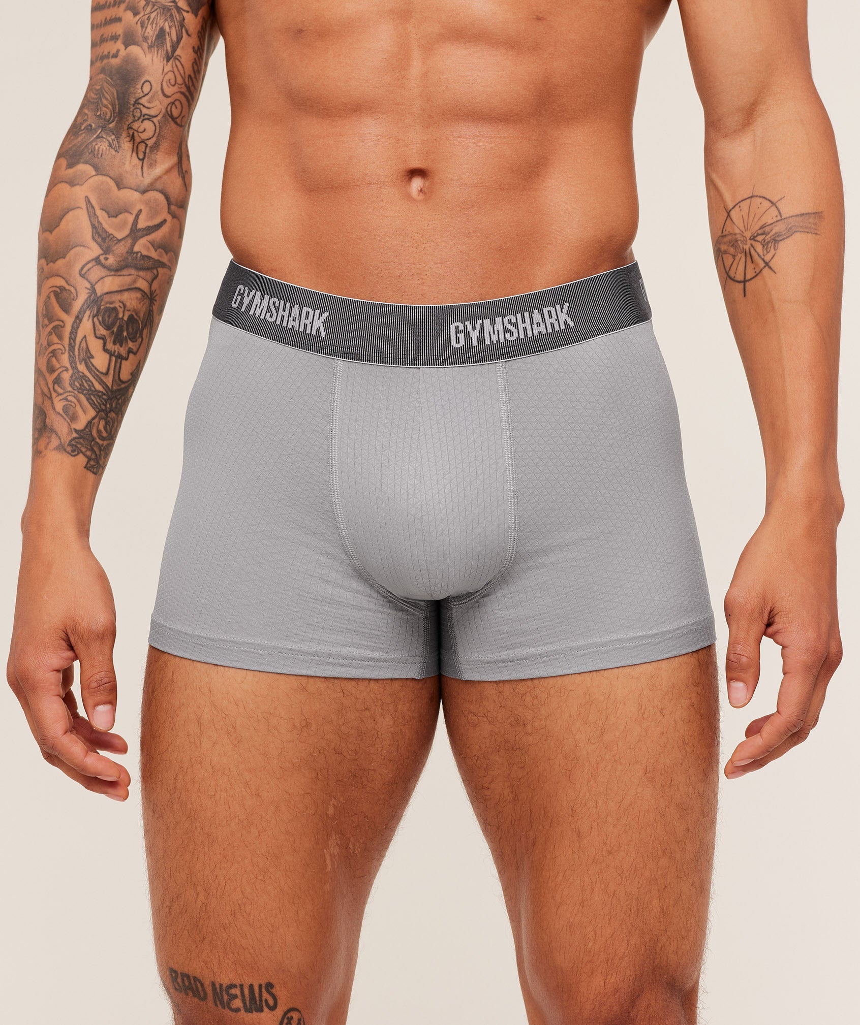 Sports Tech Boxer 3PK - GS Smokey Grey/GS Smokey Grey/GS Smokey Grey — imagem 1