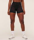 Storm Seamless Shorts - Black/Rich Maroon — imagem 1